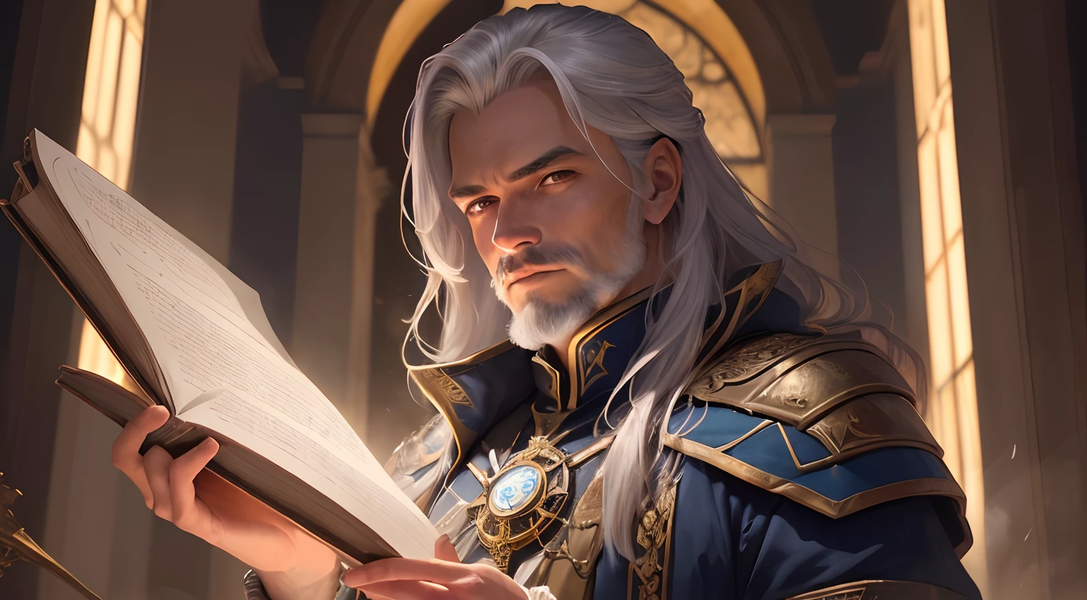 um homem velho em um manto segurando uma bola de vidro brilhante e olhando para ela, Tuomas Korpi e Wlop, Velho Archmage masculino, Adolf Wolfli e Donato Giancola, picture of a male cleric, Arte do Jogo de Cartas de Fantasia, an epic majestical degen trader, 8k hd wallpaperjpeg artefato, 8 K HD WallpaperArtefato jpeg