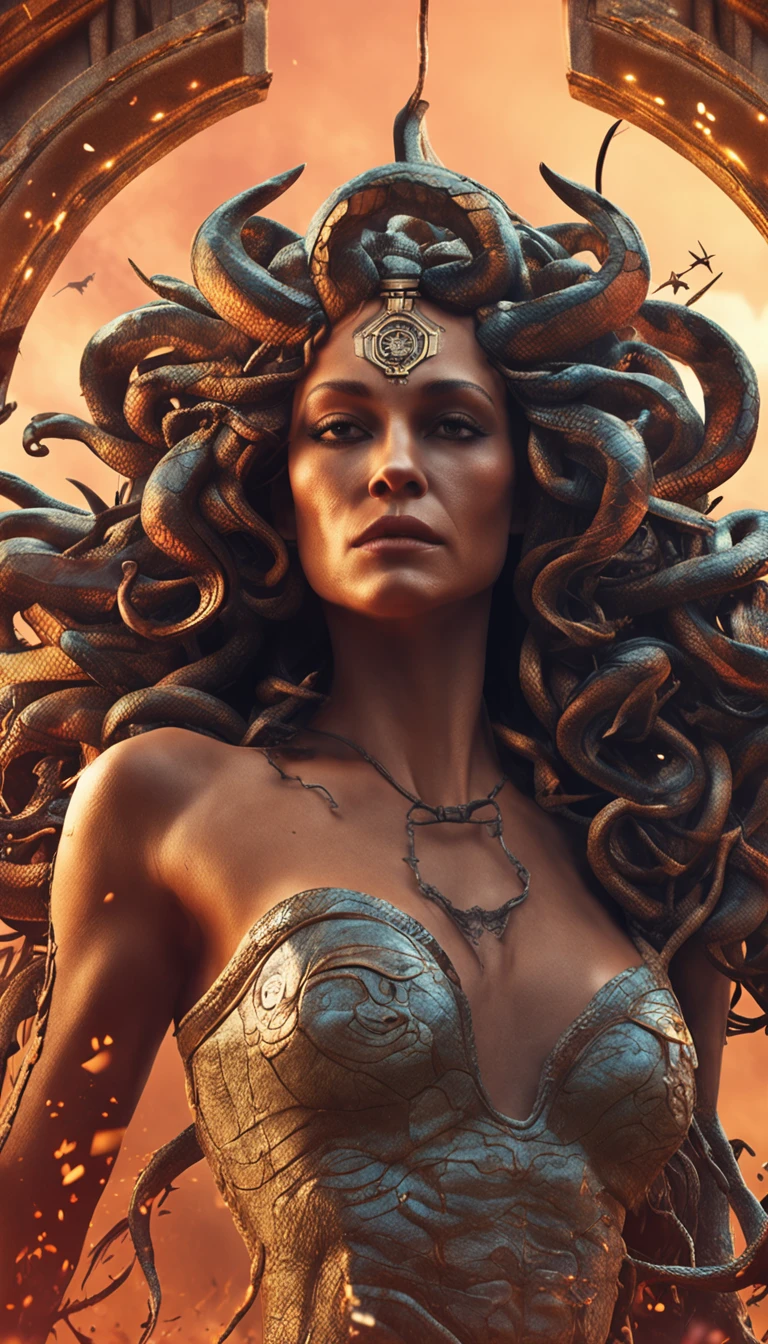 tatuagem da medusa 4k ultra hd