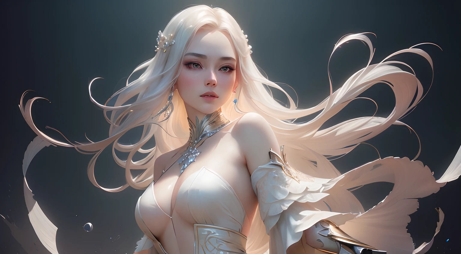 ((pale skin)),  ((pearl skin)), (((full body))), olsen01, ((look camera)), portrait of ((stunningly attractive)) a sexy woman ((perfect feminine face)), intricate, 8k, highly detailed, (extremely detailed CG unity 8k wallpaper),  ((square jaw)), (well defined jaw), (downturned lips), (detailed anatomy), Hyperrealistic full shot body image, trending on CGSociety, Intricate, High Detail, Sharp focus, dramatic, volumetric lighting, digital painting, intense, modelshoot style, (extremely detailed CG unity 8k wallpaper), full shot body photo of the most beautiful artwork in the world, pearl skin, professional majestic oil painting by Ed Blinkey, Atey Ghailan, Studio Ghibli, by Jeremy Mann, Greg Manchess, Antonio Moro, trending on ArtStation, photorealistic painting art by midjourney and greg Rutkowski