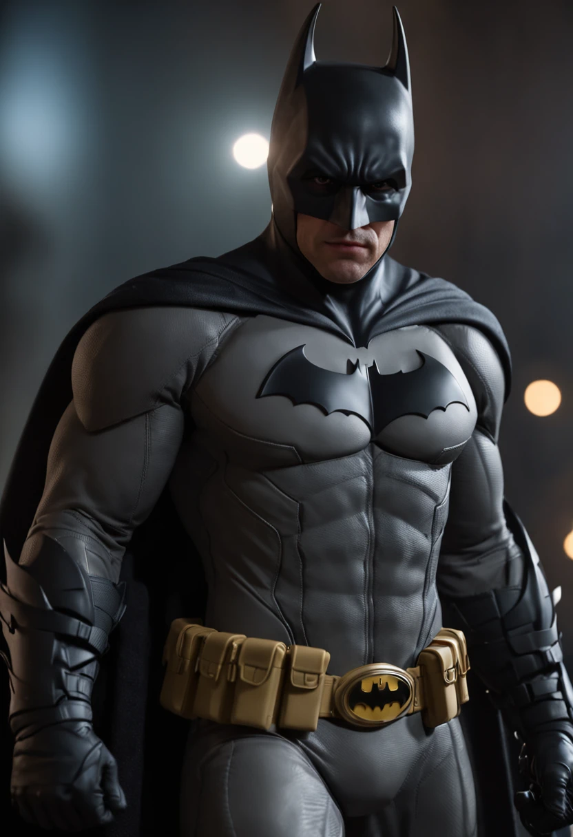 Realistic Batman Cinematic, cercado por fogo, sem costura, epic, cinemactic, detalhes intrincados, premiado, great lighting, sombreamento, alta qualidade, detalhado