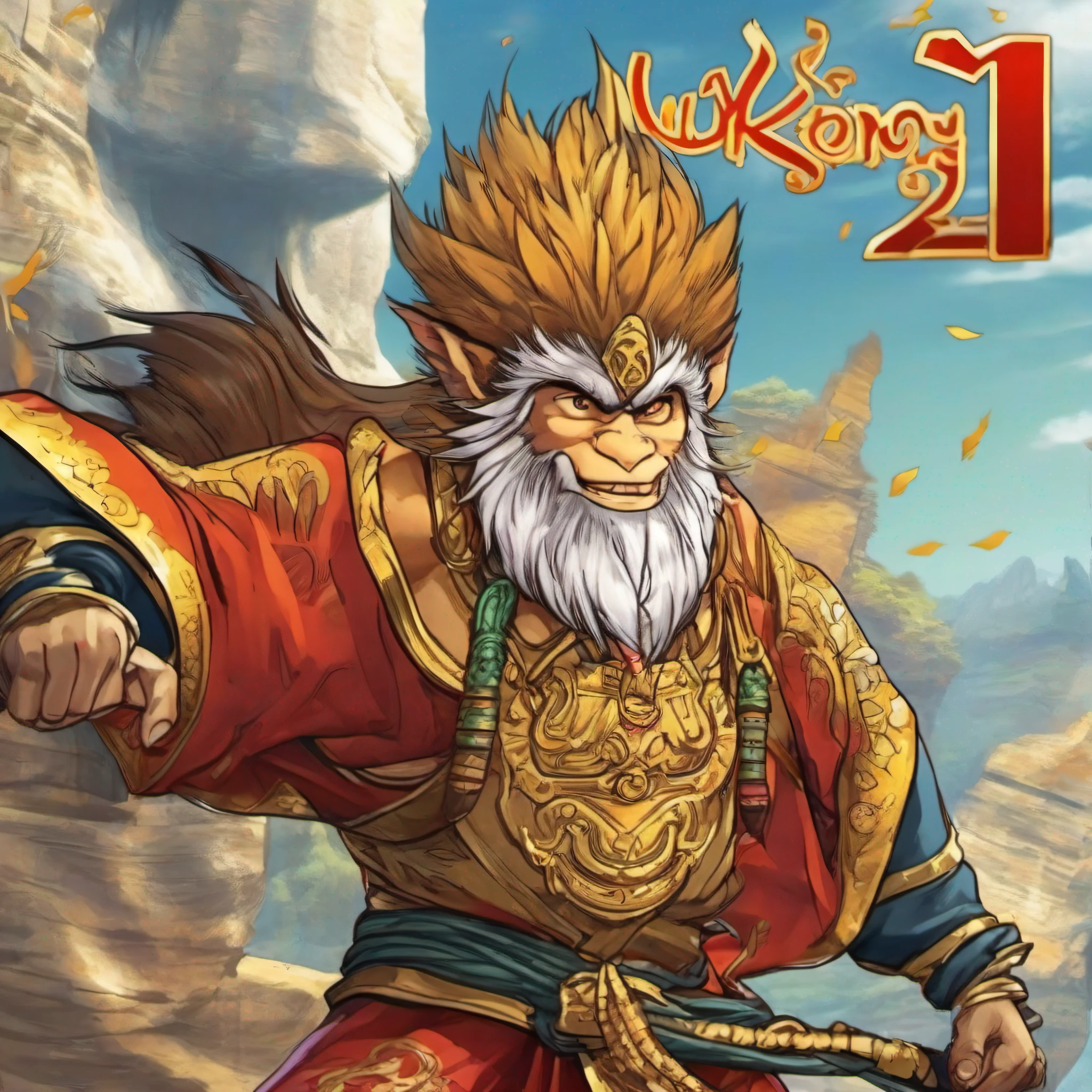 (Wukong:1.2,Fantastic 2D Cartoon:1.2)