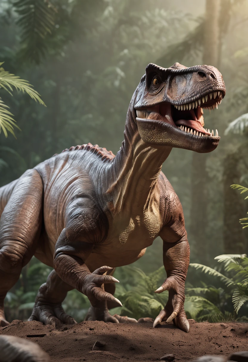 "RAW photo, best,masterpiece, best quality, high quality, extremely detailed,there are many different types of dinosaurs in this photograph, dinosaurs, jurassic image, animated movie, movie scene, beautiful image, beautiful, dinosaur, 8k, hyper-realistic,"