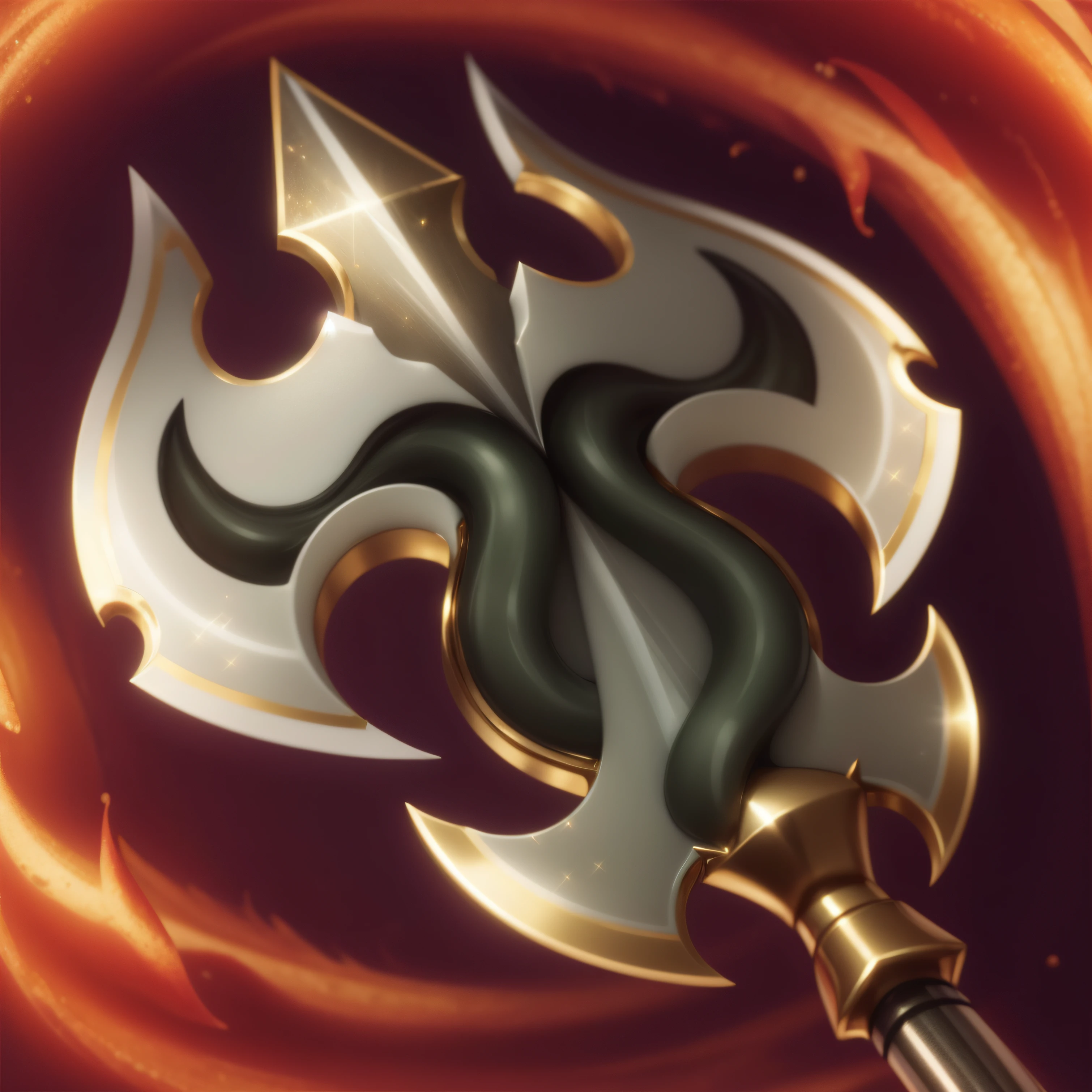 High Quality, sharp blade, gilded, sparkling,