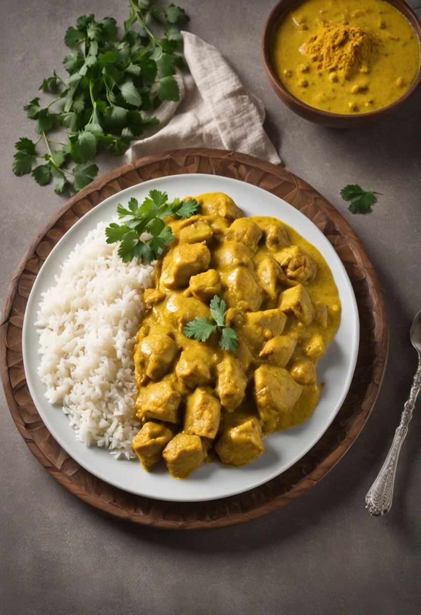 Curried chicken with turmeric:
Ingredientes:
500g diced chicken breast
1 onion, chopped
2 garlic cloves, chopped
1 tablespoon turmeric powder
1 tablespoon curry powder
1 can of coconut milk
Salt and pepper to taste
Instructions: Em uma panela, Sauté the onion and garlic in a little oil until golden brown. Add the chicken and cook until lightly browned. Add the saffron, o curry, o leite de coco e tempere com sal e pimenta. Let it cook over low heat for about 15-20 minutes or until the chicken is well cooked and the sauce has thickened. Sirva com arroz branco e desfrute desse prato delicioso e cheio de sabores.