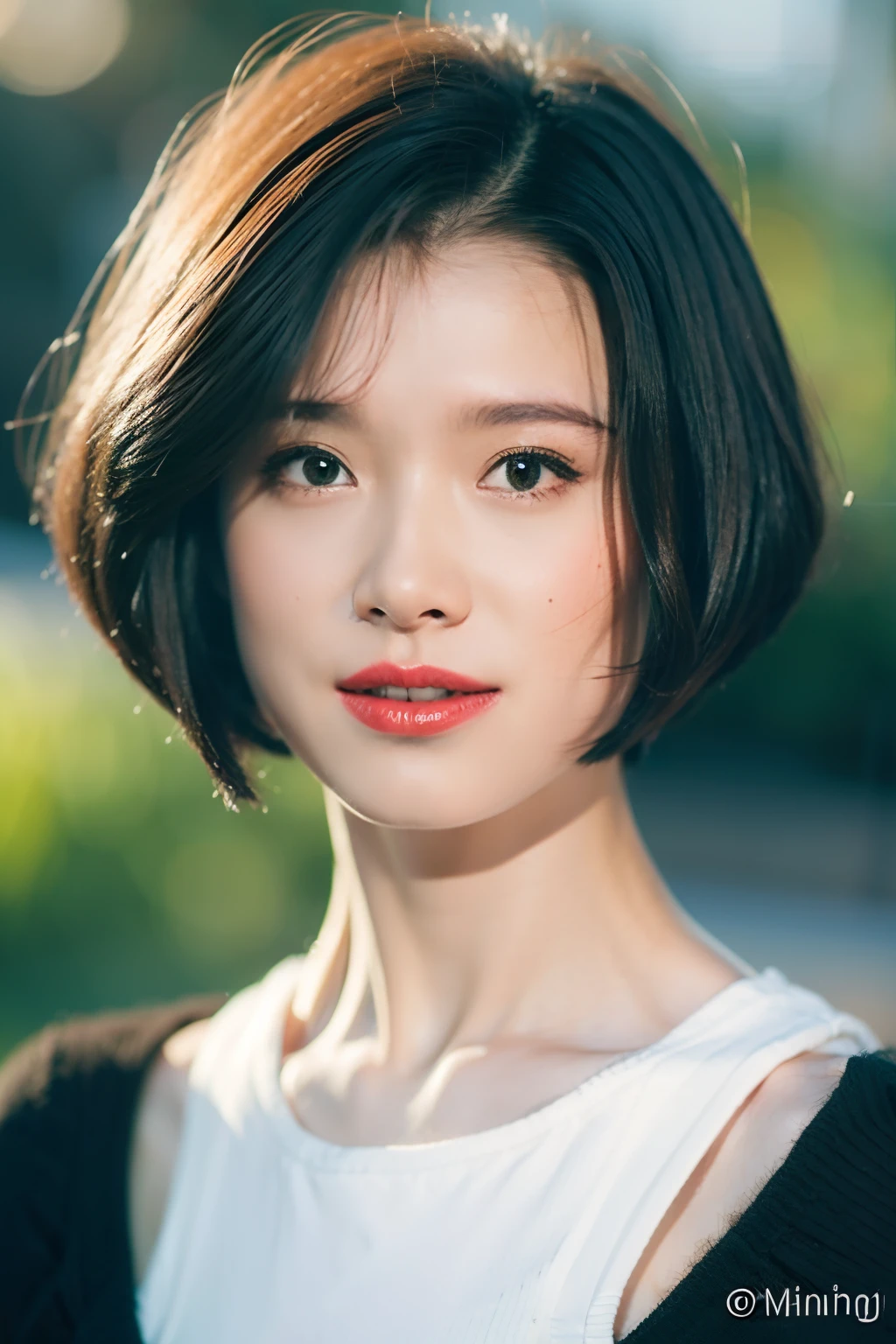 a short bob