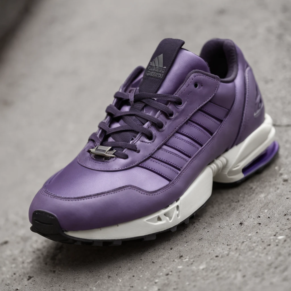 Adidas Adi2000 Glory Purple, (imagem super detalhada). obra-prima, A wonderful sneaker that awakens and refers to a work of art