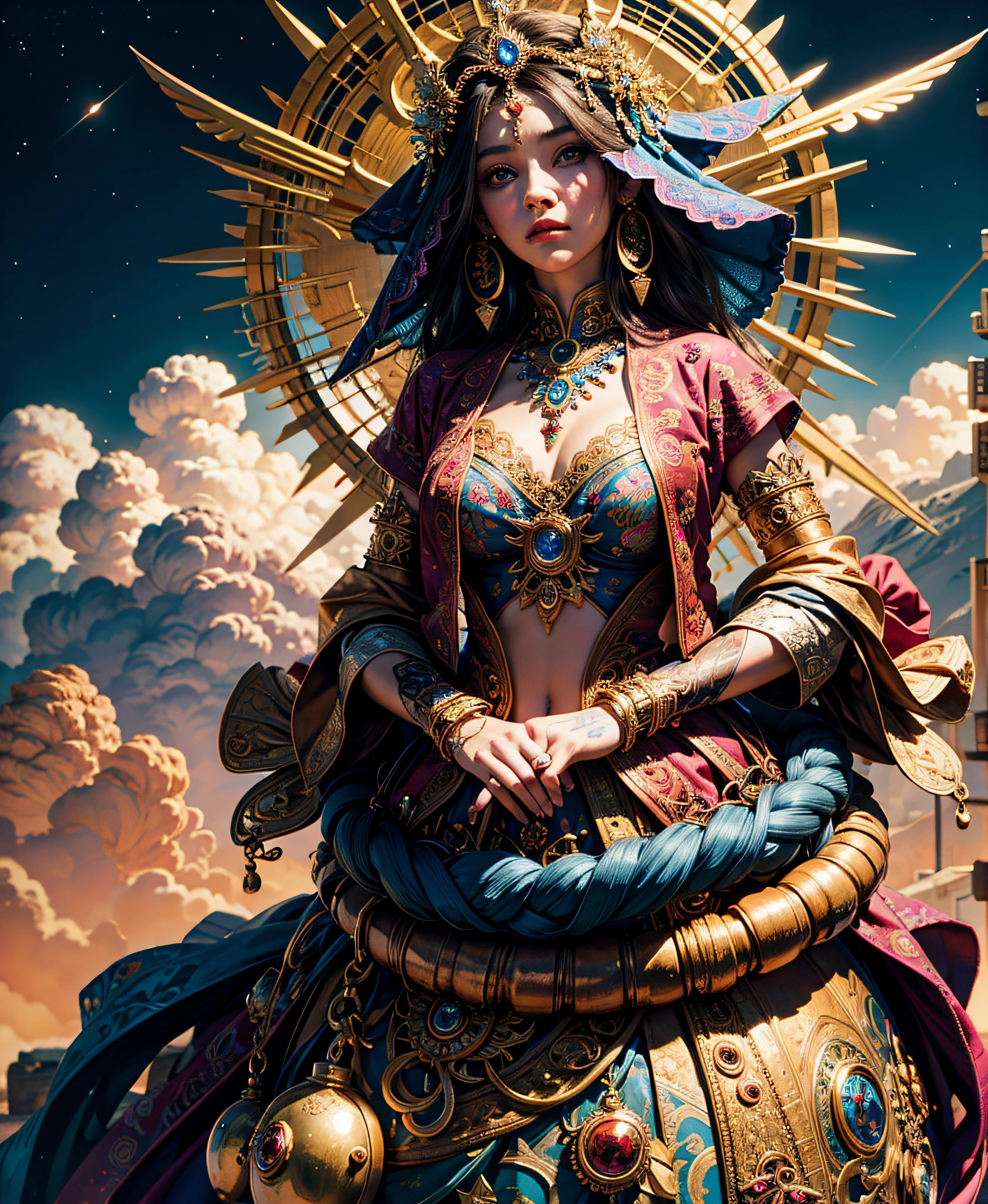 official art, unity 8k wallpaper, ultra detailed, beautiful and aesthetic, High quality, beautiful, masterpiece, best quality, (zentangle, mandala, tangle, entangle:0.6),
