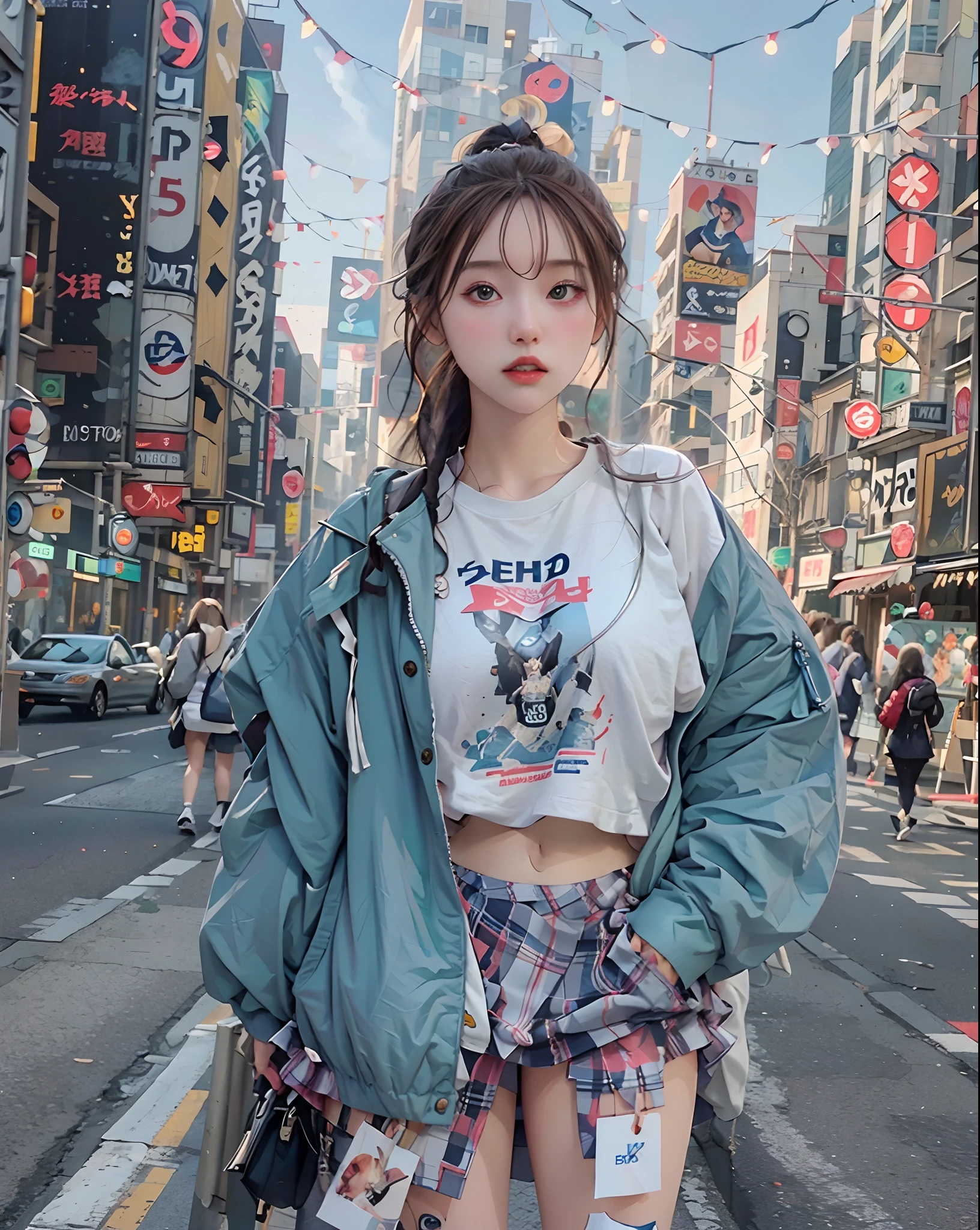 (8k, RAW photo, photorealistic:1.25) ,( lipgloss, eyelashes, gloss-face, glossy skin, best quality, ultra highres, depth of field, chromatic aberration, caustics, Broad lighting, natural shading,) looking at viewer with a serene and goddess-like happiness,