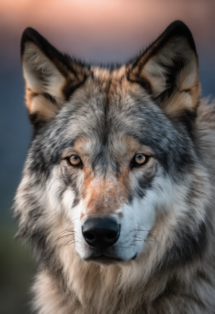 Um enorme lobo cinzento selvagem protegendo uma bela garota
(master part: 1.5) (fotorrealista: 1.1) (Bokeh) (best quality) (textura detalhada da pele poros cabelo: 1.1) (intrincado) (8k) (HDR) (papel de parede) (Cinematic lighting) (foco nítido )