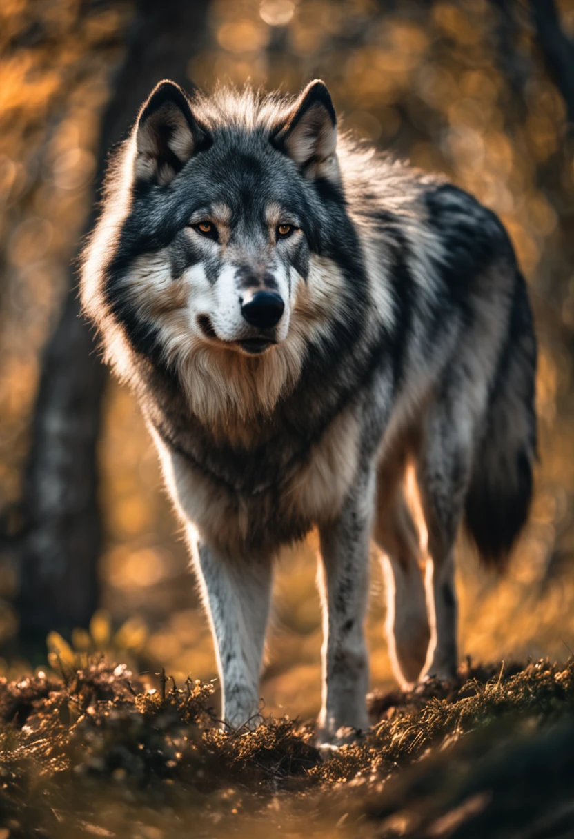 Um enorme lobo cinzento selvagem protegendo uma bela garota
(master part: 1.5) (fotorrealista: 1.1) (Bokeh) (best quality) (textura detalhada da pele poros cabelo: 1.1) (intrincado) (8k) (HDR) (papel de parede) (Cinematic lighting) (foco nítido )