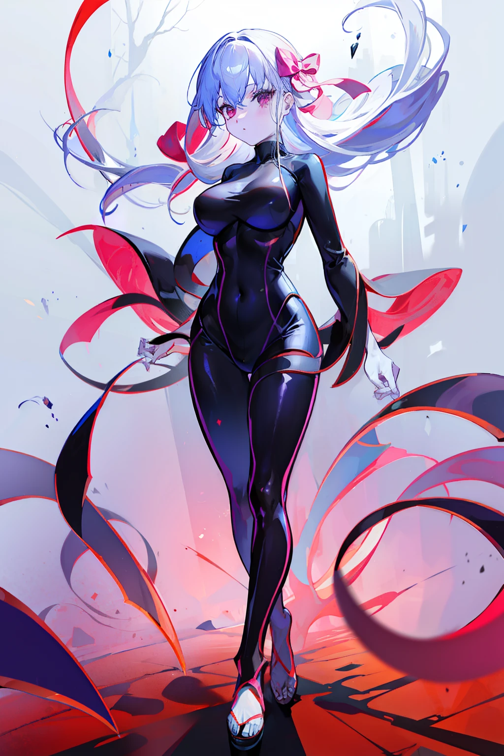 dark sakura　full body suits　Tail bore