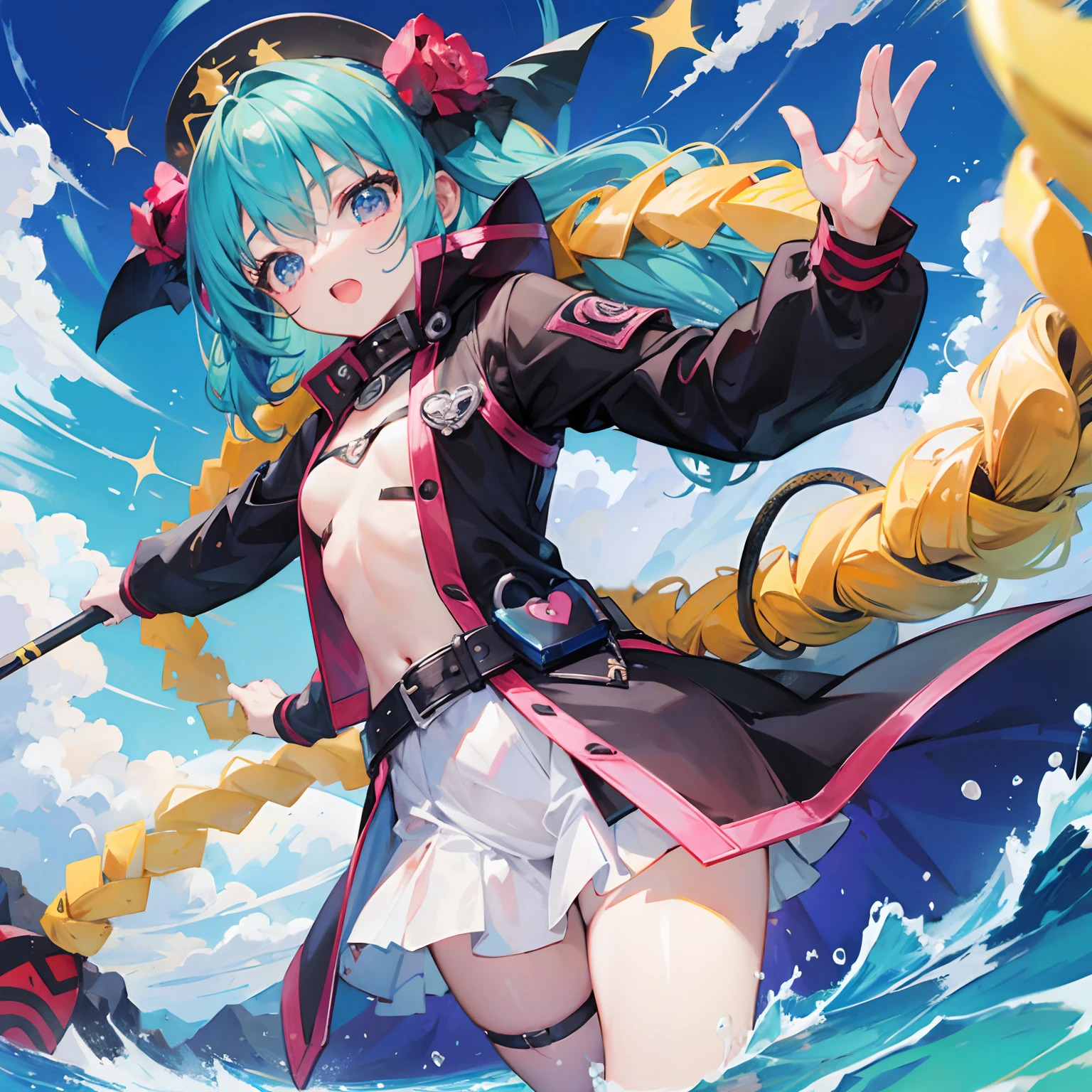 Loli Cobra de fogo anime
