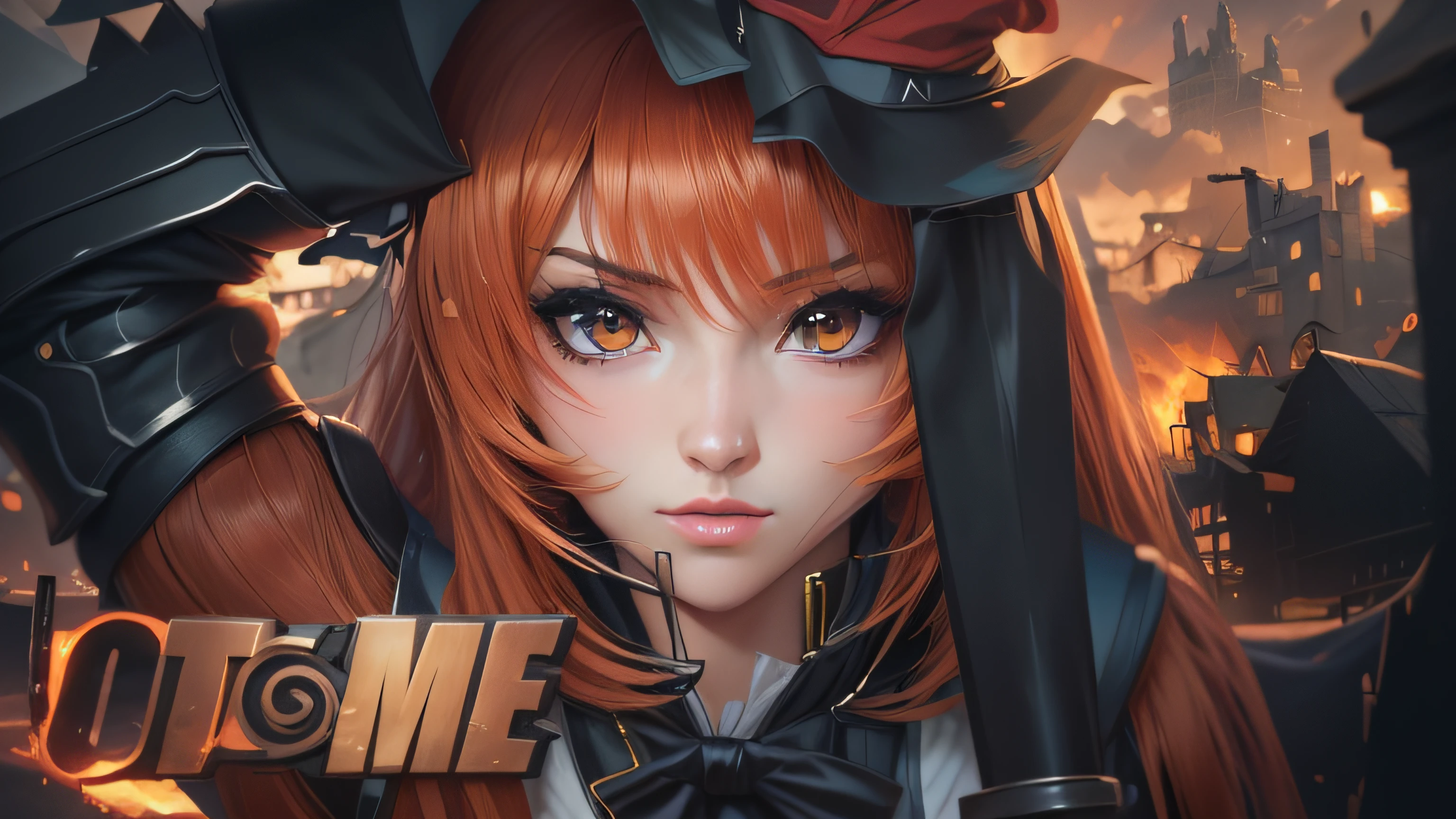 personagem de anime com espada na frente de uma cidade, estilo anime hiper detalhado, Estilo anime. 8k, tate no yuusha Raphtalia, cinemactic | | muito anime!!!, detalhes finos. s da linha de frente, Raphtalia, lips closed, olhar inocente, cores mais vivas, Raphtalia tate no yuusha, retirar a logotipo, manter os detalhes da roupa, manter a cor do cabelo