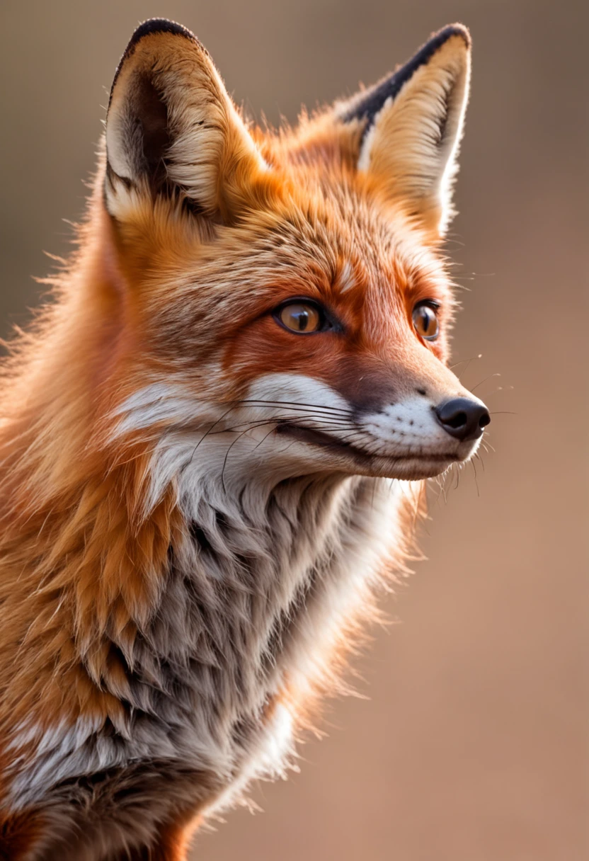 red fox,illustration,run,personification