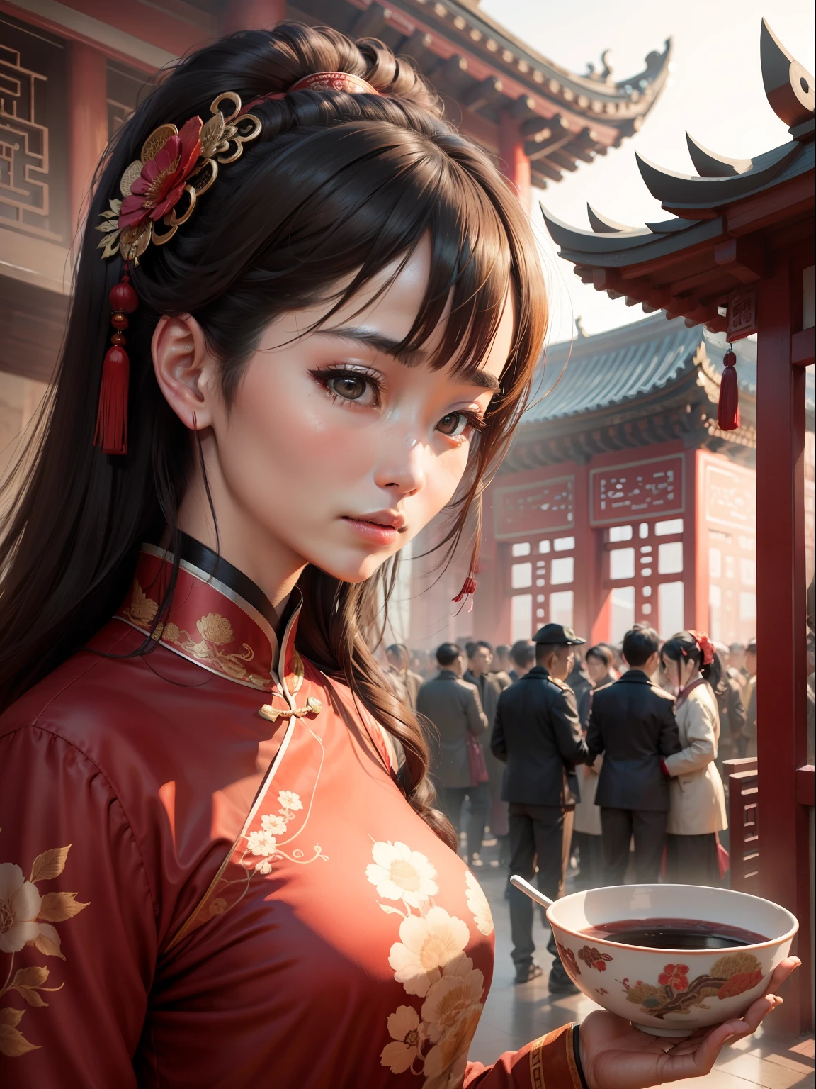 woman, China, ancient, traditional