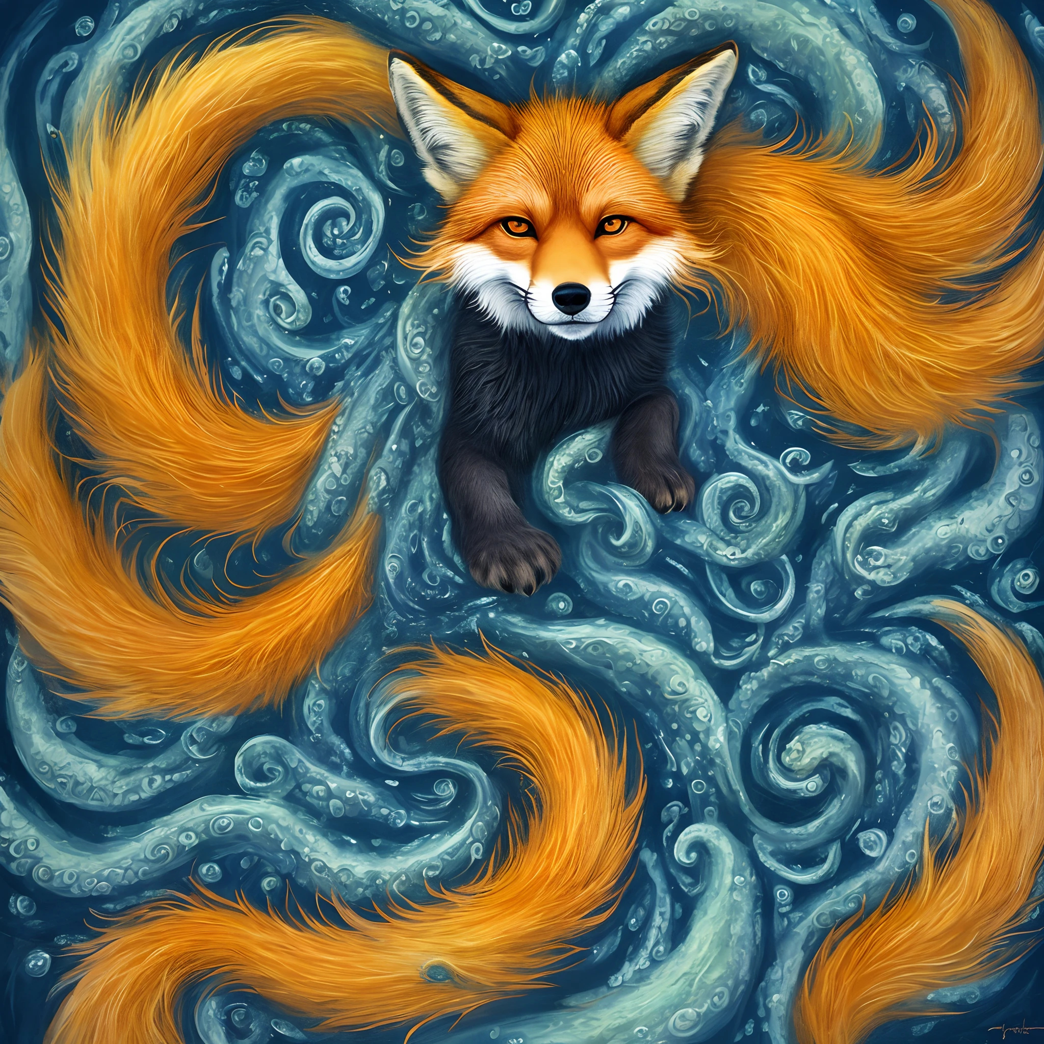 Tibetan fox，Furry Cthulhu twists ???? abstraction