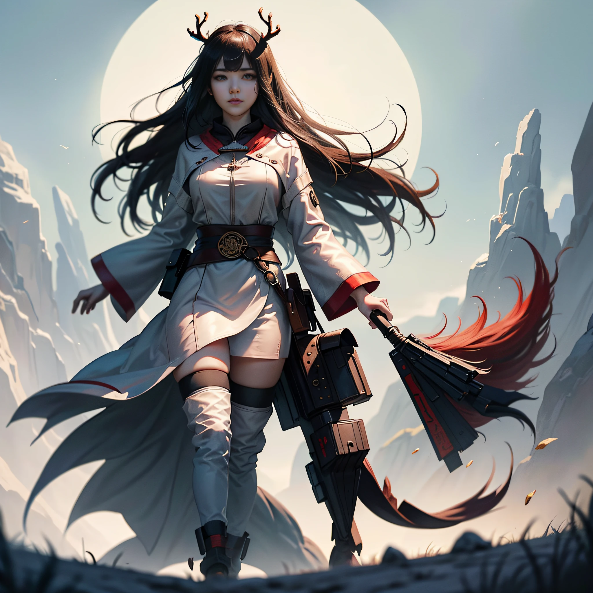 Chinese mythology, a red deer with long antlers
Negative prompt: circle, mountain, easynegative
Steps: 30, Size: 768x768, Seed: 1624142226, Version: v1.5.1, Sampler: DPM++ SDE Karras, CFG scale: 5, Model hash: bad6f46c39, Hires steps: 8, "easynegative: c74b4e810b03", Hires upscale: 2, Hires upscaler: SwinIR_4x, Denoising strength: 0.4
