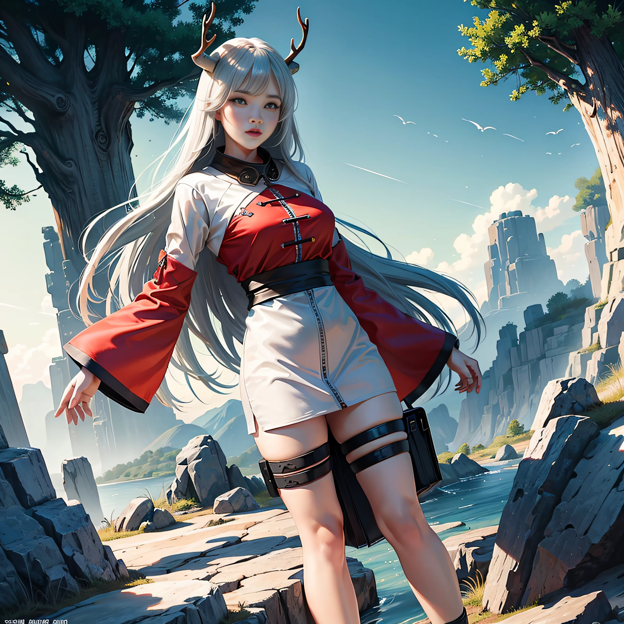 Chinese mythology, a red deer with long antlers
Negative prompt: circle, mountain, easynegative
Steps: 30, Size: 768x768, Seed: 1624142226, Version: v1.5.1, Sampler: DPM++ SDE Karras, CFG scale: 5, Model hash: bad6f46c39, Hires steps: 8, "easynegative: c74b4e810b03", Hires upscale: 2, Hires upscaler: SwinIR_4x, Denoising strength: 0.4