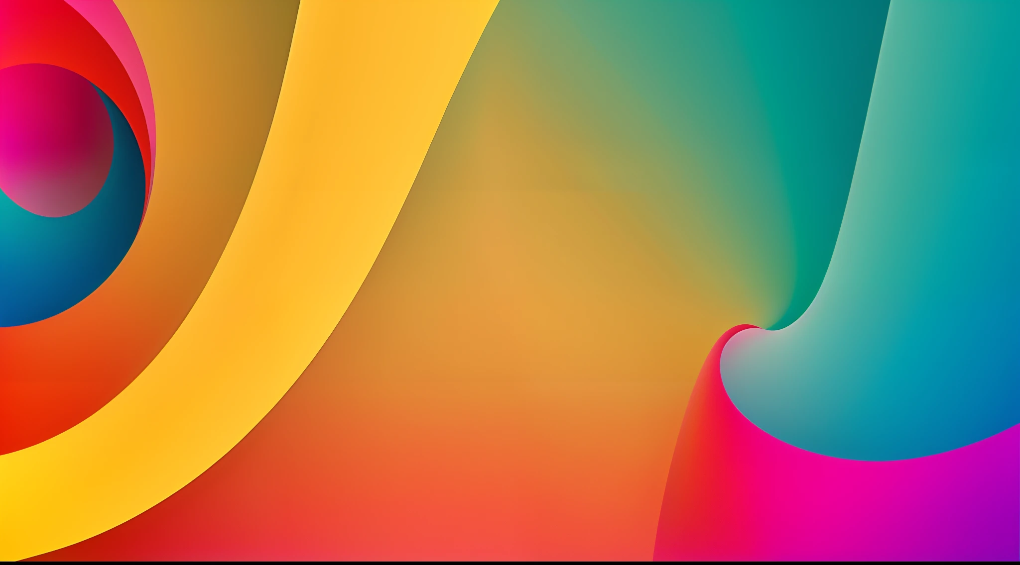 An abstract panorama showcasing bold and vibrant waves of colorful gradients, creating a dynamic and visually striking texture. This composition serves as an ideal web design backdrop, infusing energy and modernity into the digital space.