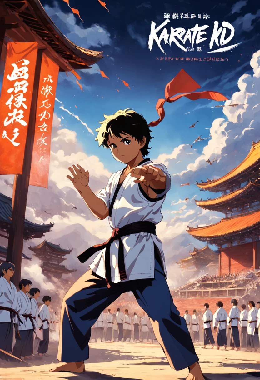 karate kid las peliculas recrear escenas de batalla
