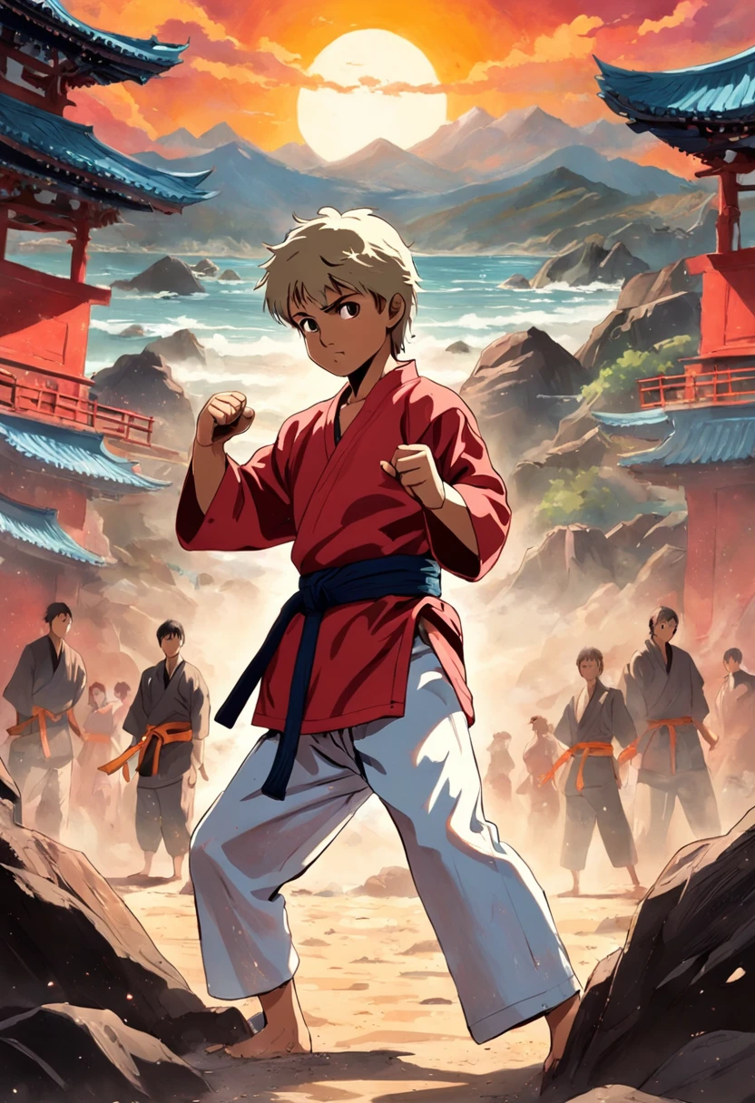 karate ???  las peliculas recrear escenas de batalla
