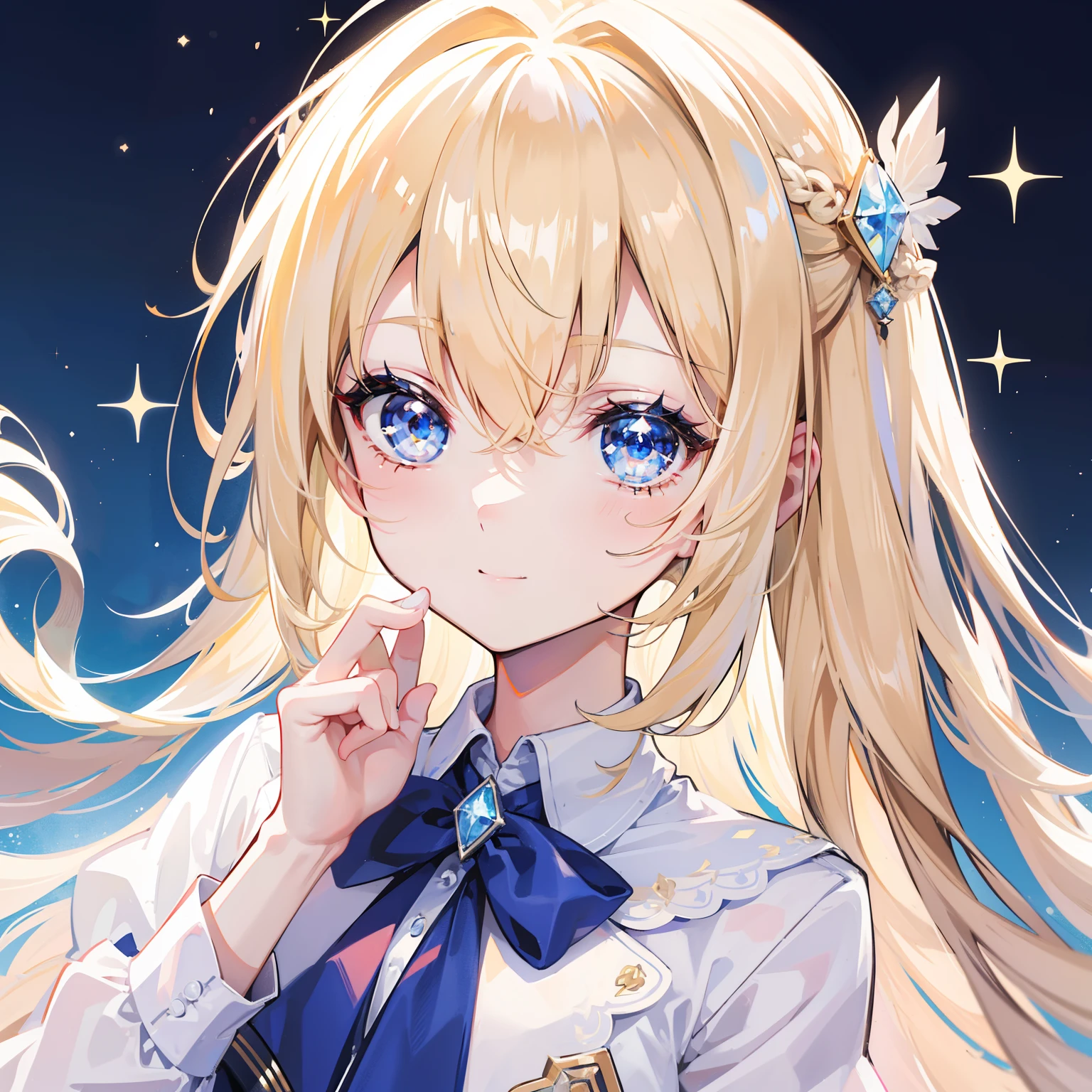 porate、School uniforms、bright expression、The cutest face in the world、young and shiny white shiny skin、The most beautiful in the world,The most beautiful、ultimate beauty girl、The most beautiful in the world,The brightest blonde hair、shinny hair、Super long silky straight hair、Beautiful bangs that shine、Sparkling crystal clear and charming light blue eyes、Very nice and lovely 16 year old girl、Lush bust