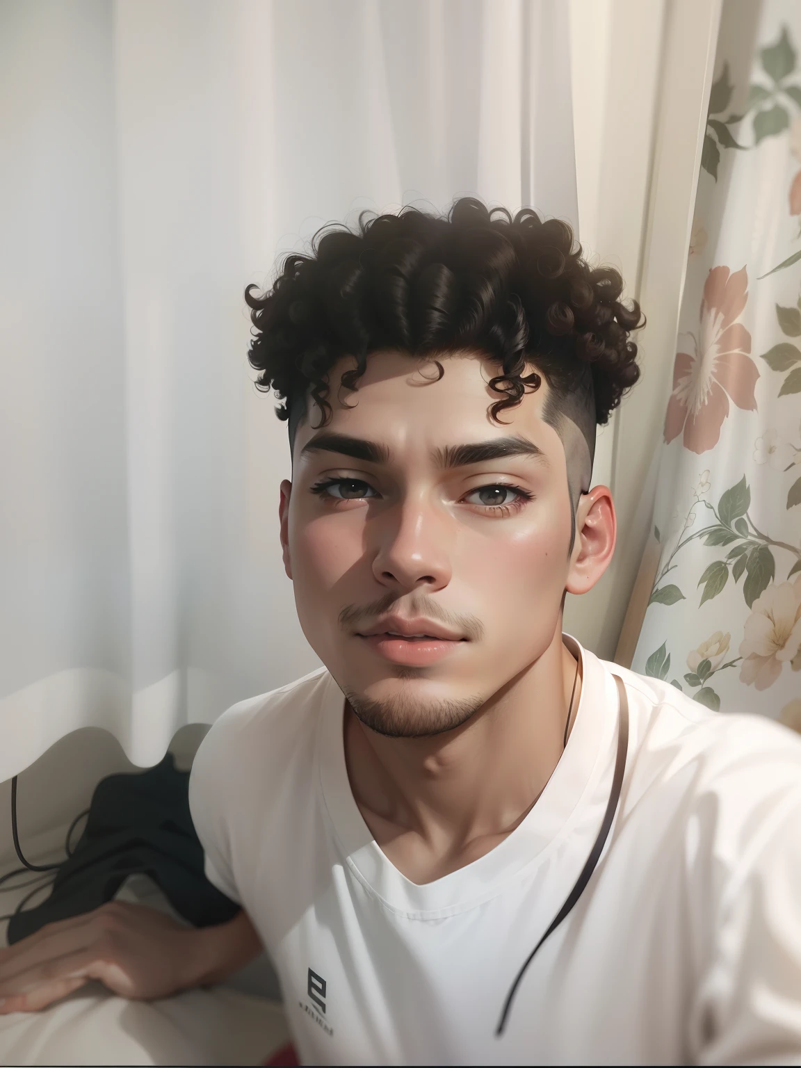 anime with curly hair