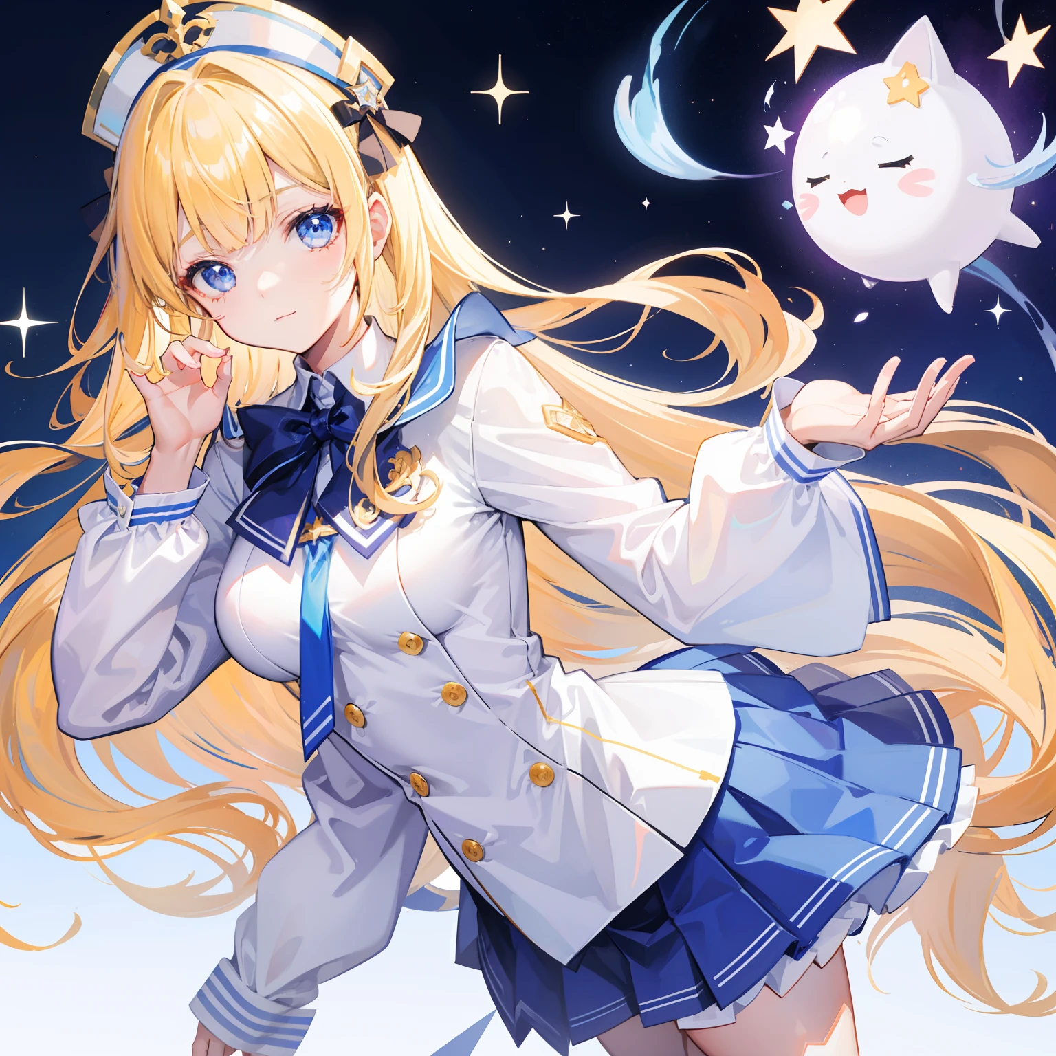porate、School uniforms、bright expression、The cutest face in the world、young and shiny white shiny skin、The most beautiful in the world,The most beautiful、ultimate beauty girl、The most beautiful in the world,The brightest blonde hair、shinny hair、Super long silky straight hair、Beautiful bangs that shine、Sparkling crystal clear and charming light blue eyes、Very nice and lovely 16 year old girl、Lush bust