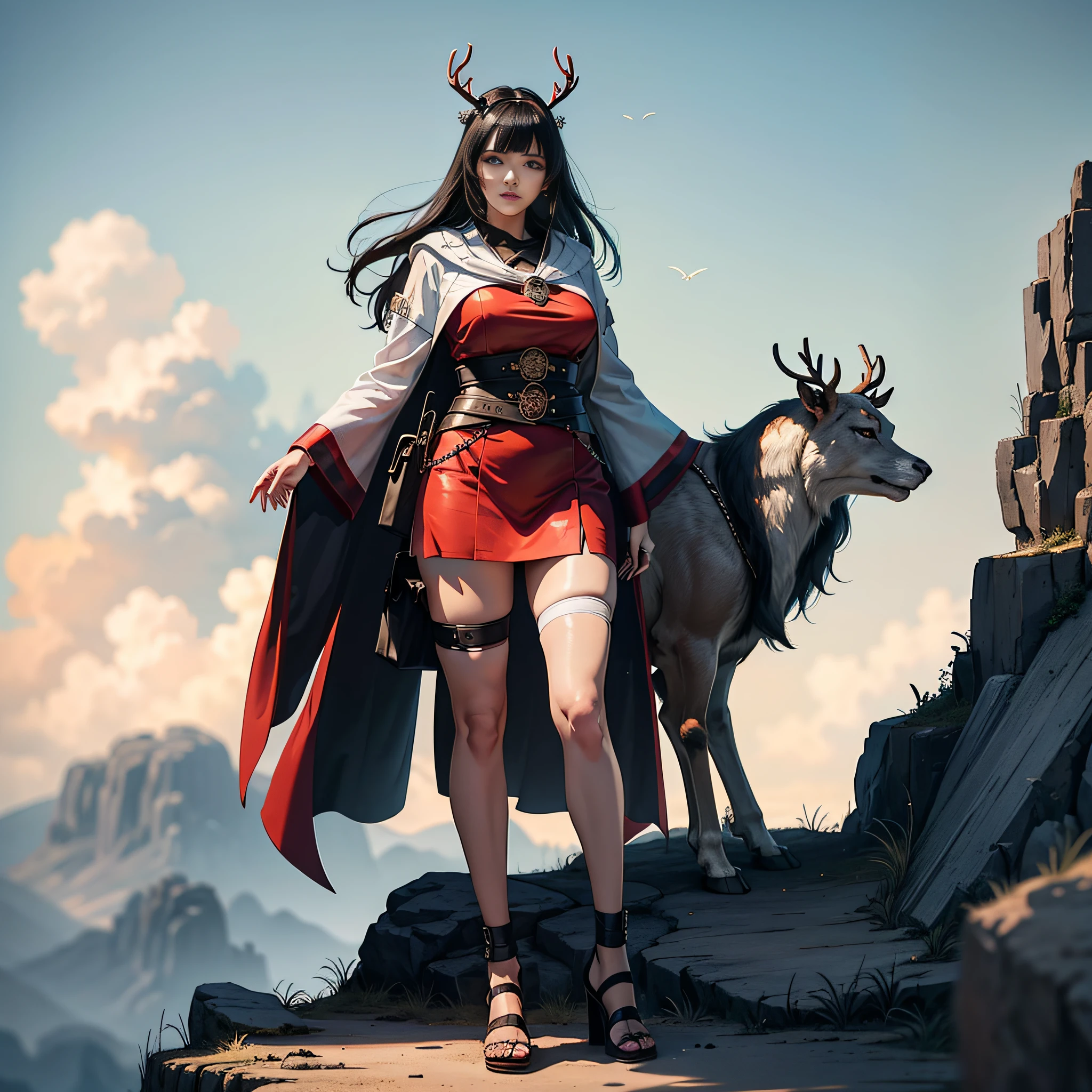Chinese mythology, a red deer with long antlers
Negative prompt: circle, mountain, easynegative
Steps: 30, Size: 768x768, Seed: 1624142226, Version: v1.5.1, Sampler: DPM++ SDE Karras, CFG scale: 5, Model hash: bad6f46c39, Hires steps: 8, "easynegative: c74b4e810b03", Hires upscale: 2, Hires upscaler: SwinIR_4x, Denoising strength: 0.4