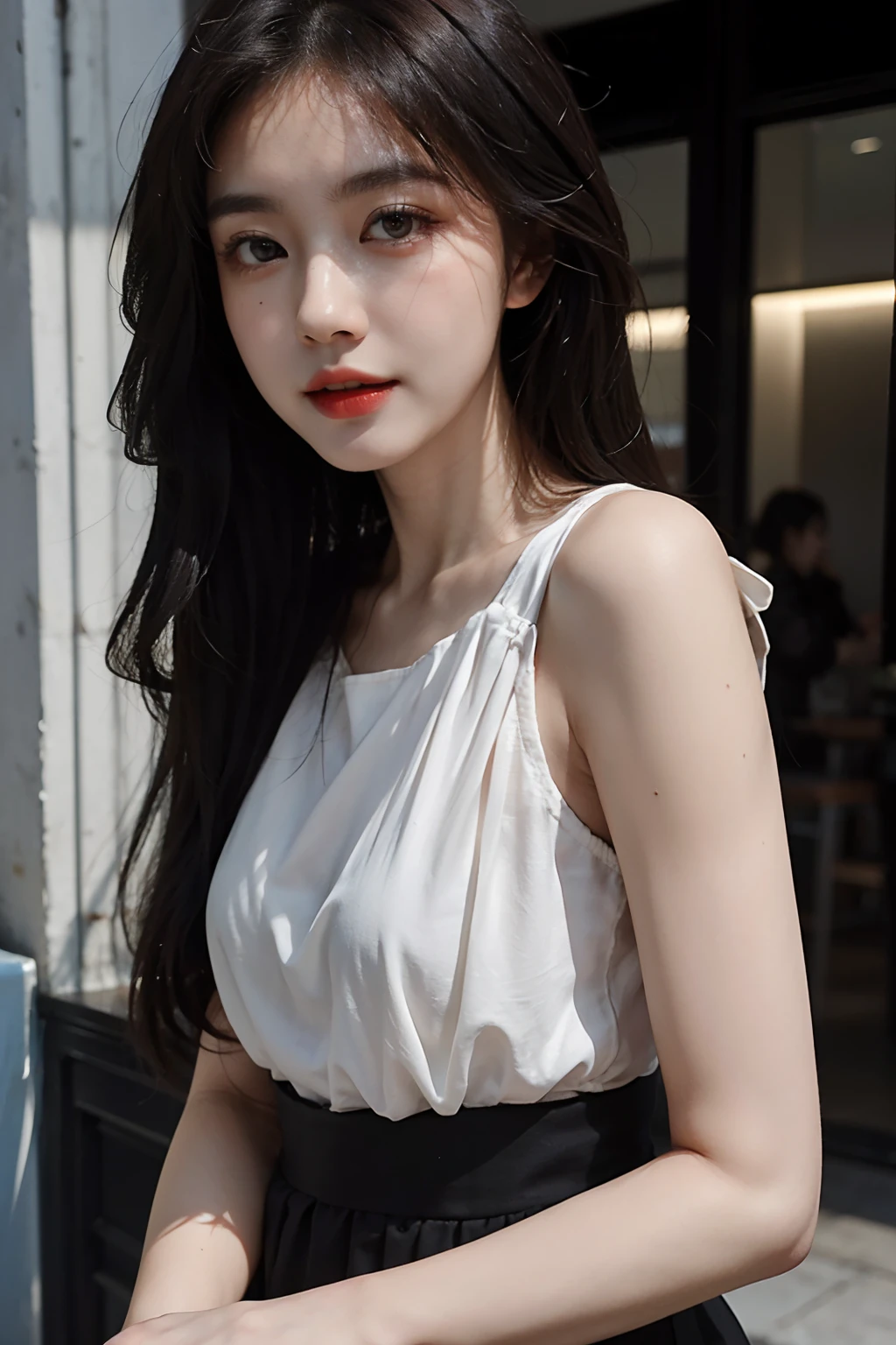 Amy Lin (Lin Meiling / Lin Meiling)
Taiwanese female influencer in her early 20s。Immensely popular in the 20s and 30s。Chic and trendy fashion。With medium hair、Always incorporating the latest beauty trends。"Charismatic impression