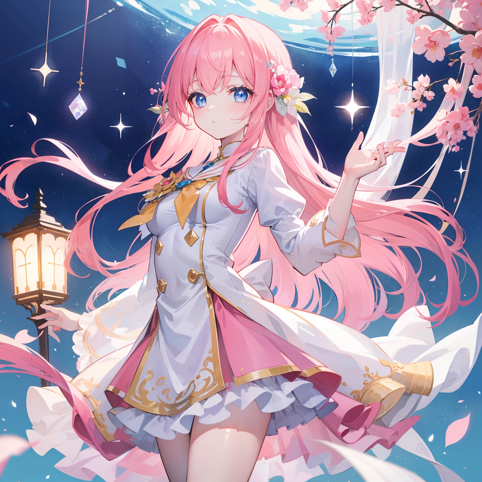 The most beautiful in the world,The brightest apricot pink hair、shinny hair、Super long silky straight hair、Beautiful bangs sparkling Borat、School uniforms、bright expression、The cutest face in the world、young and shiny white shiny skin、The most beautiful in the world,The most beautiful、ultimate beauty girl、、Sparkling crystal clear and charming light blue eyes、Very nice and lovely 16 year old girl、Lush bust