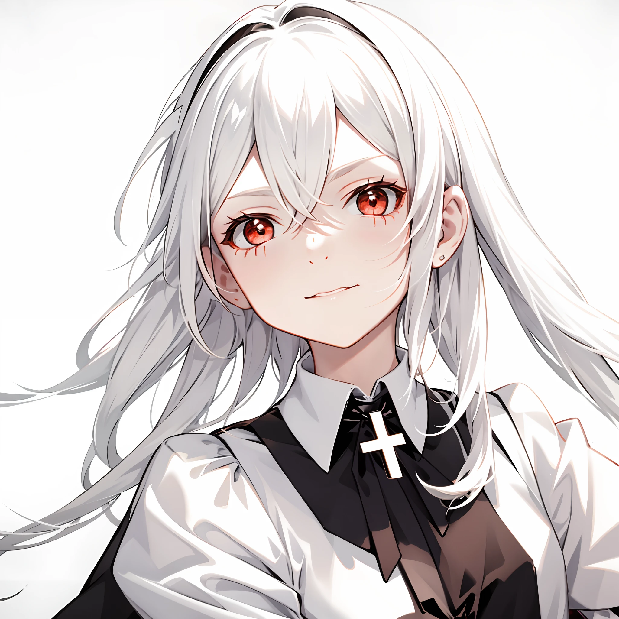 White-haired loli