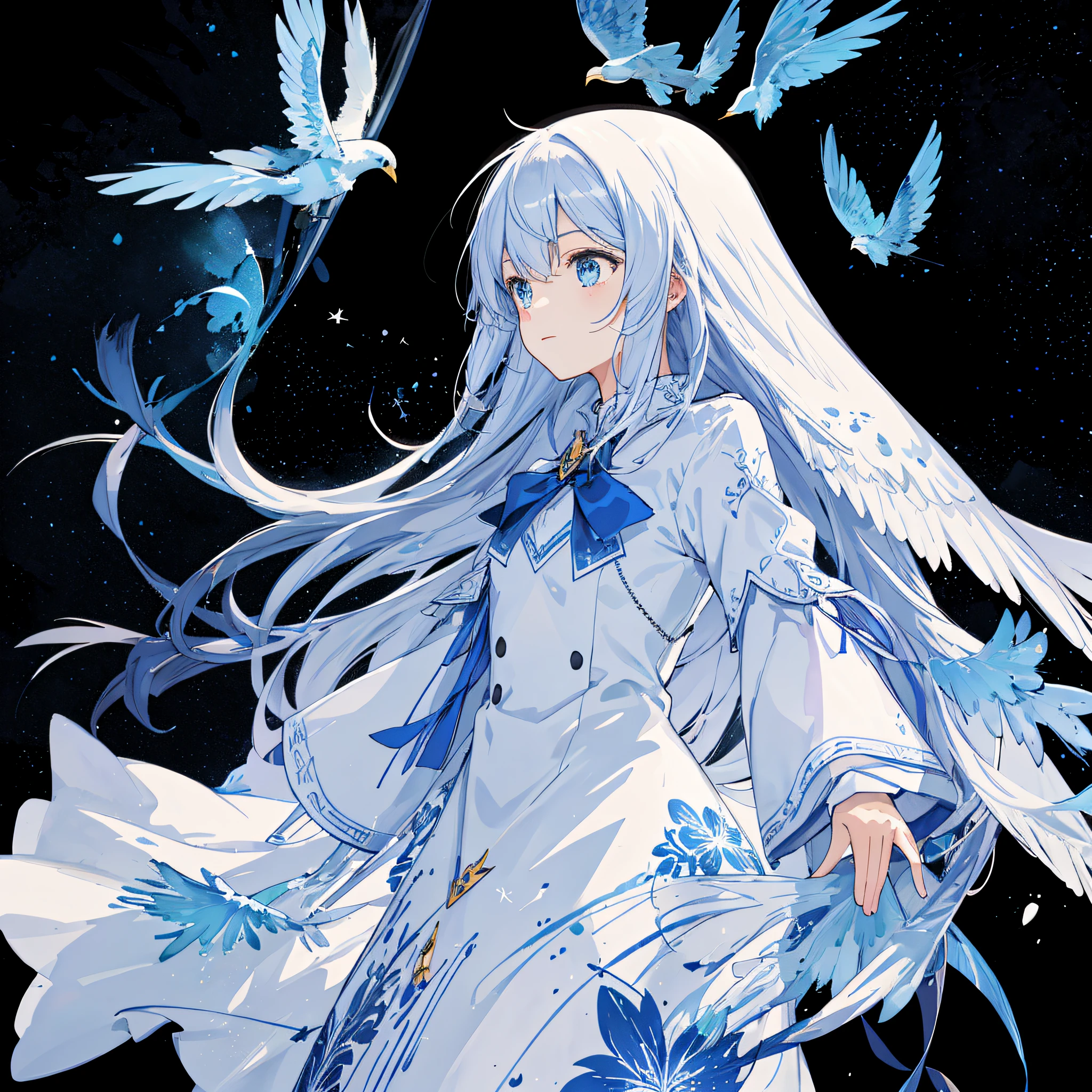 Redrawn as a pure white owl