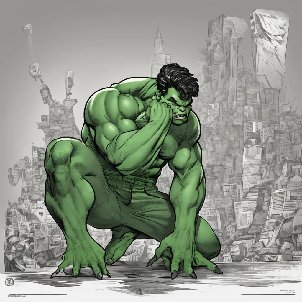 hulk; cartoon