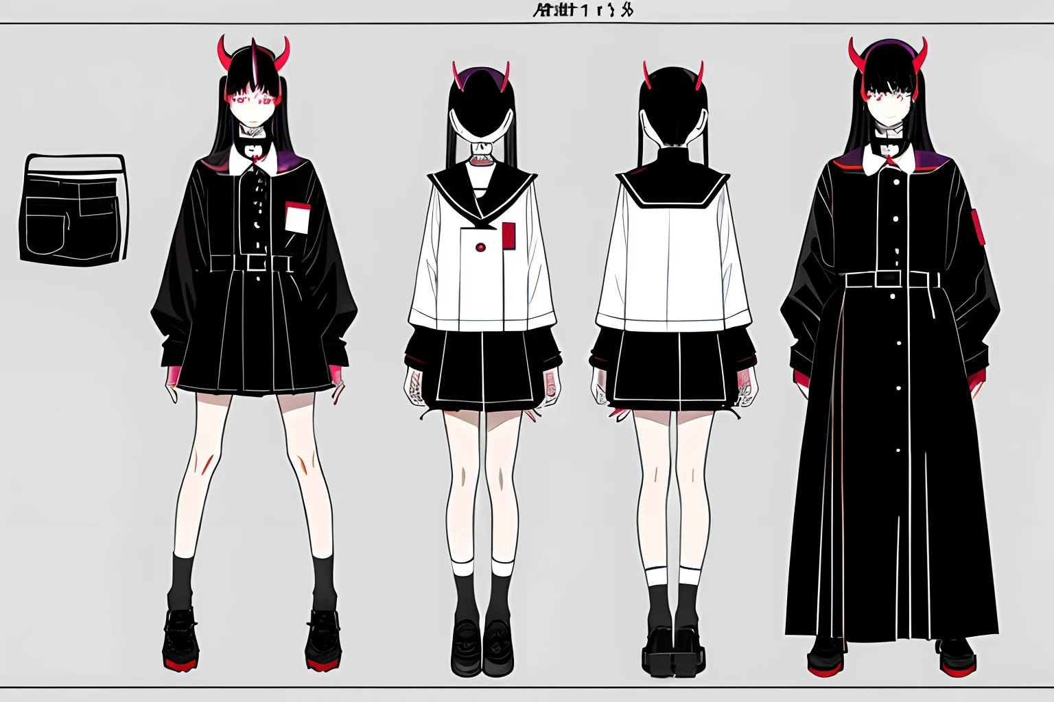 tmasterpiece,Need,1 Juvenile Killer,A high resolution,hoang lap,Fang,tiny horns,Collar,Thick chains,Black all over,(ultradetailed:1.1025),(illustratio:1.1025),(infography:1.1025),Patent drawings,Physical measurement,(All dress code:1.1025),papelaria, (独奏:1.1025),standing on your feet,Have a cohesive background,5 fingers in the hand,character sheets,