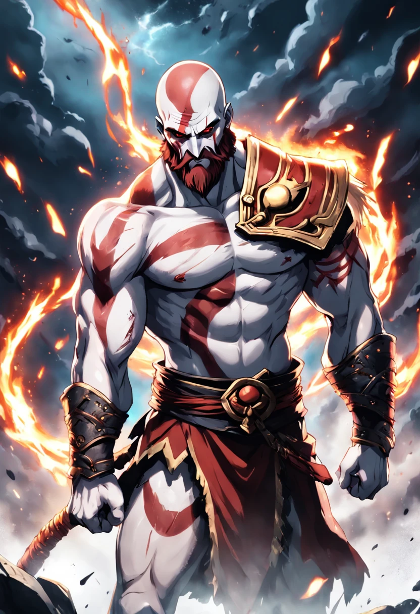 Combine Kratos with Ichigo into a single powerful character