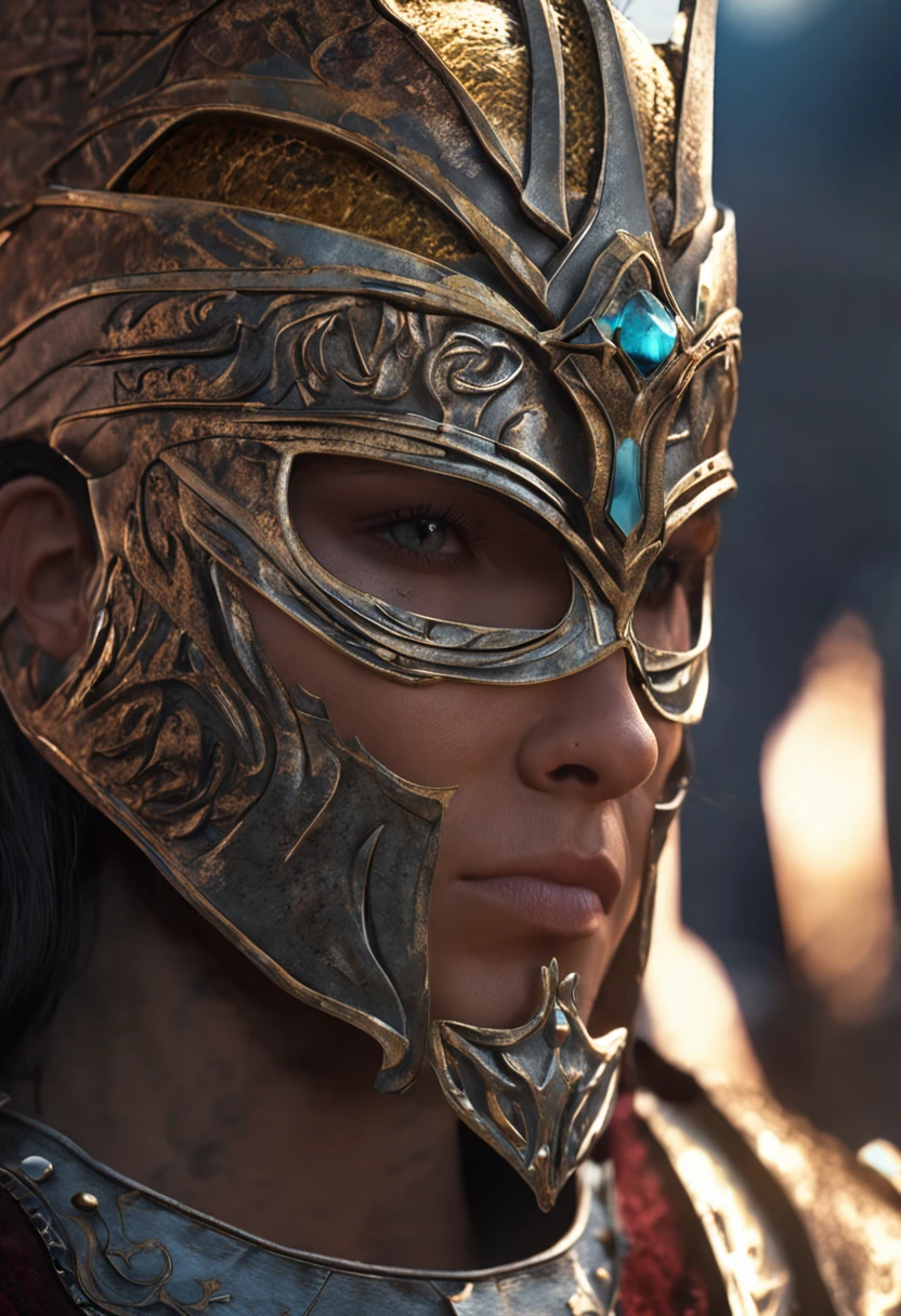 Royal Knights,Gorgeous heavy armor wraps the whole body,Point the Knight's Sword to the sky,sportrait,closeup cleavage,Solemn,flatchest,modest,humble,Cinematic, hdr, primitive, Intricate, High quality, Gorgeous shades, Intricate details, super-fine,oc rendered