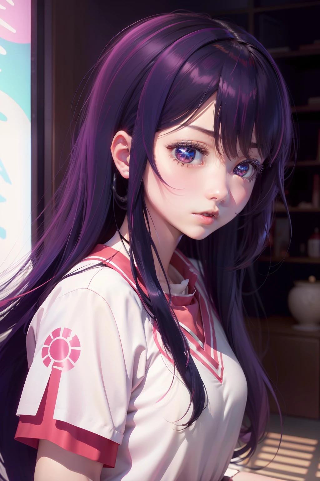 Anime character Ai Harano，jk，