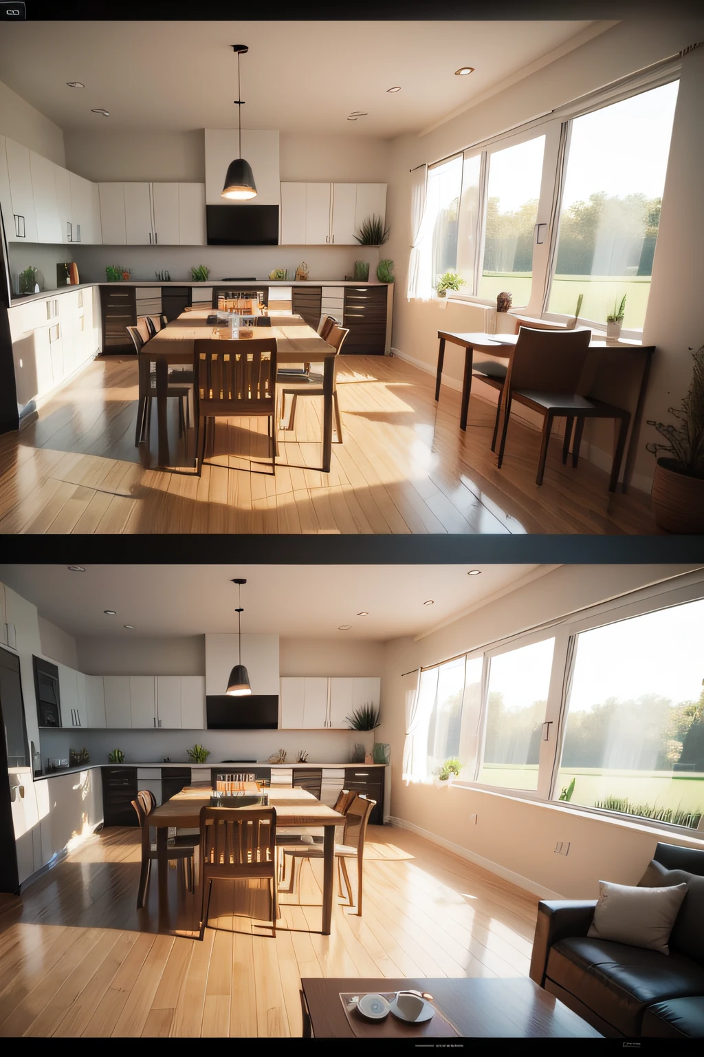 Command to create a fast and realistic rendering for SketchUp for architects and interior designers