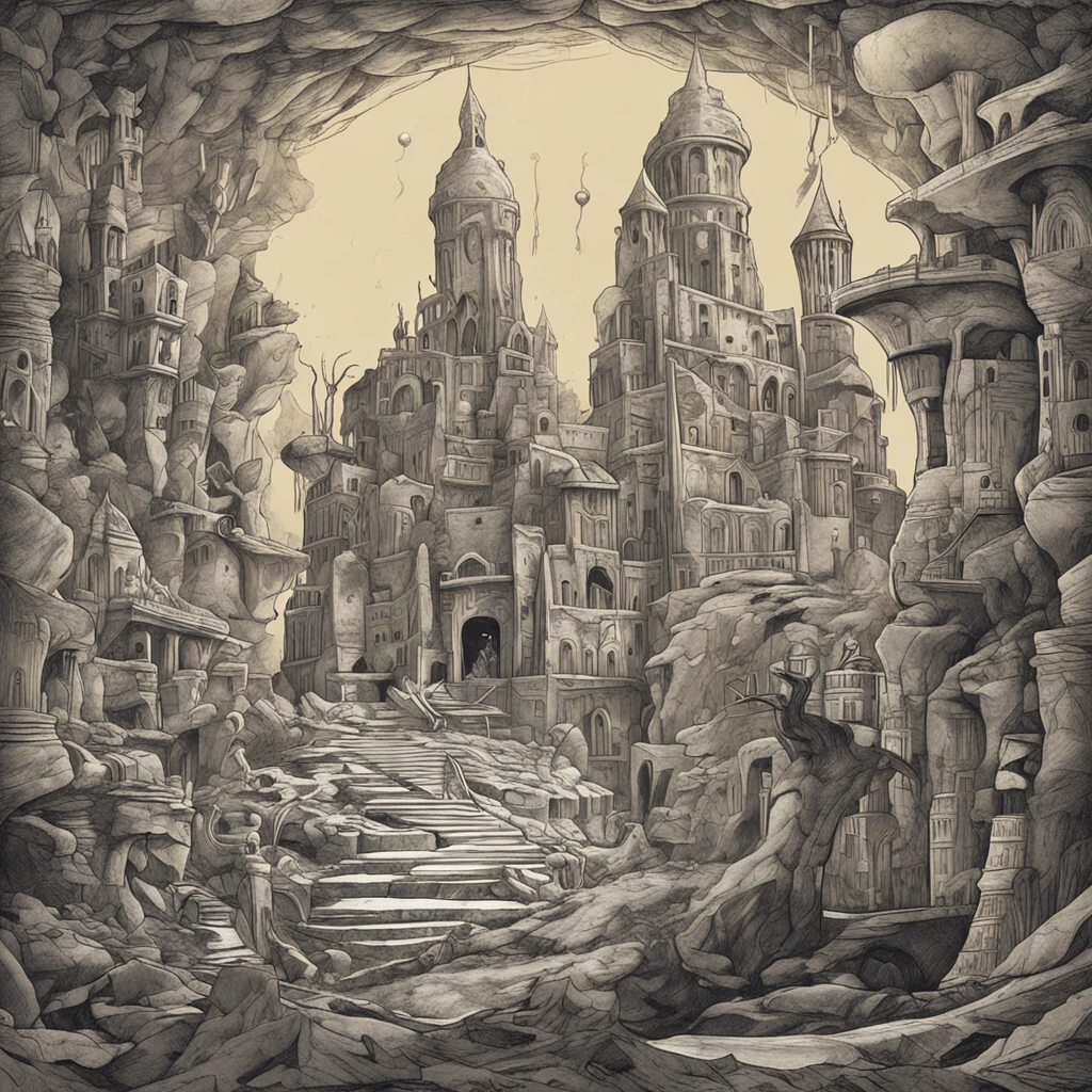 Best quality, Masterpiece, 超高分辨率, (photograph realistic:1.4), surrealism, Dream-like,fusionart, Shadowdancer, shadow magic, darkness control, stealth, shadowstep, umbral spells, hidden blade,An archeologist reaching the book of prophecies, projecting dream-like visions, in the heart of the eerie Catacombs D&D style