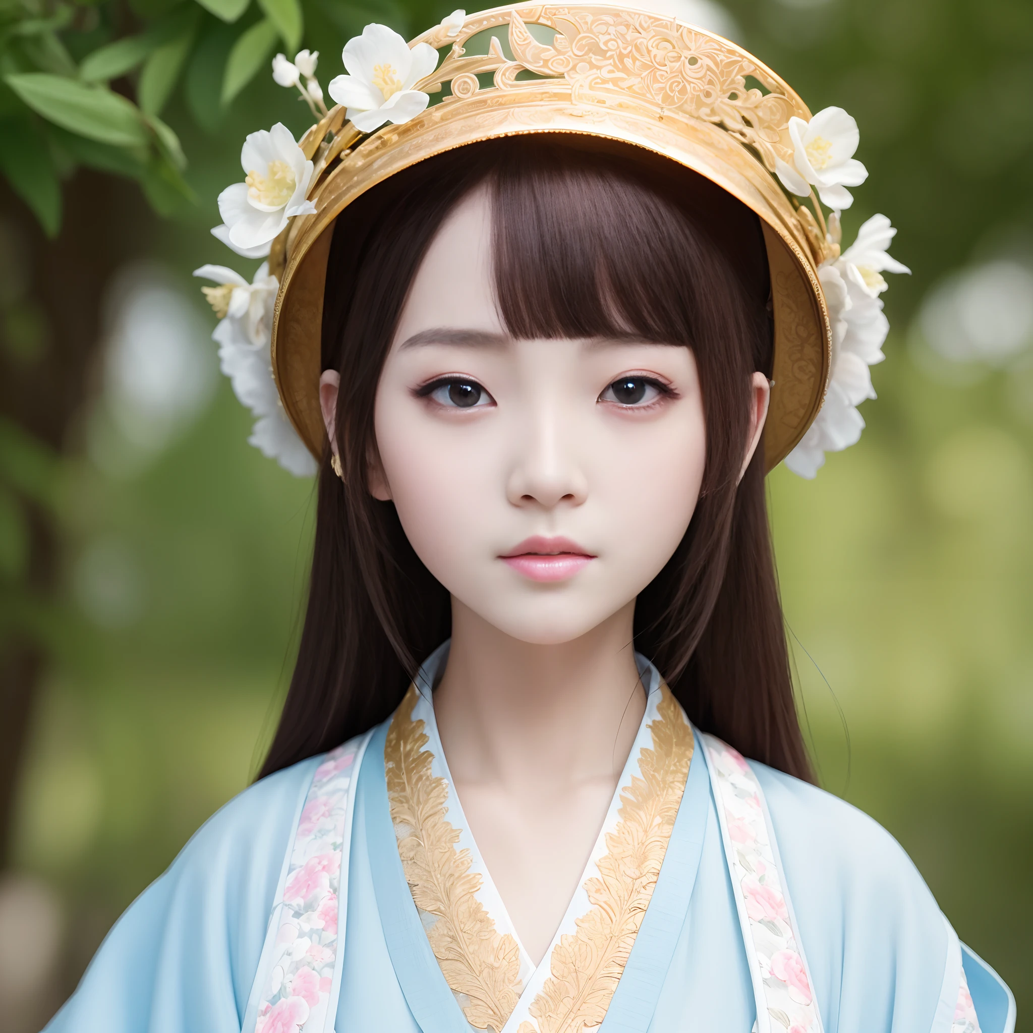 Best quality ,Masterpiece, illustration, An extremely delicate and beautiful, Extremely detailed ,CG ,Unity ,8K wallpaper, Amazing, finedetail, Masterpiece,Best quality,offcial art,Extremely detailed Cg Unity 8K wallpaper,absurderes, unbelievable Ridiculous, hugefilesize , Ultra-detailed, A high resolution, Extremely detailed,Beautiful detailed girl, Extremely detailed eyes and face, Beautiful detailed eyes,light in face,(Hanfu:1.1),1 Girl cherry small mouth