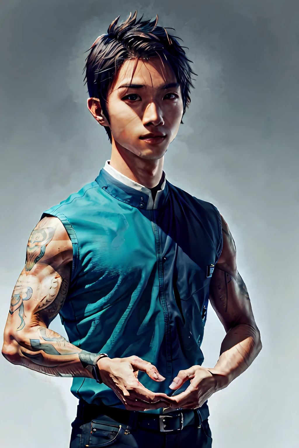 Simple and good-looking boy avatar