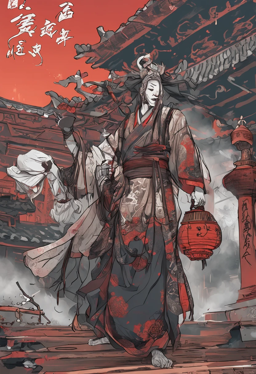 Yu Shao can see ghosts,Taste the puppet at Snow Night Noji Temple,The crane is ragged,Only one puppet is extremely elaborate,It's like a girl,Tears filled the eyelashes,It's pitiful。Shi Yuntong was crazy,The two faced the fire side by side,Weng said to himself:It's good to watch the trick when you are young,Delay in the skill of the bell puppet,Both older,His ambition grows,So he made a living,Take pleasure in people with objects。Drift for life,There is no place to live, no couple,The only puppet accompanying it。Weng wept and cried,Yu Wen explained,Imploring him to play the bell music,Make a puppet show,The play is performed on a three-foot red cotton,Duqu babbling,Puppet Gu Pan Shenfei,Although the makeup is sad and charming。End of song,Weng holds a puppet,Take a moment's cheer,Russia was furious,say:Life is down,It's all a puppet,It's cold,Winter clothes are hard to put on,Poverty is so much,It is better to burn。Then he threw himself into the fire。I didn't have it,Stumble and sigh。Suddenly, I saw the puppet in the fire tactfully,Say goodbye,It's like a human being,The painted face is tearful,A smile burst out,Not in the campfire。 The fire is extinguished until dawn。 Weng Epiphany,Hide your face and howl,say:Warm up,Lonely