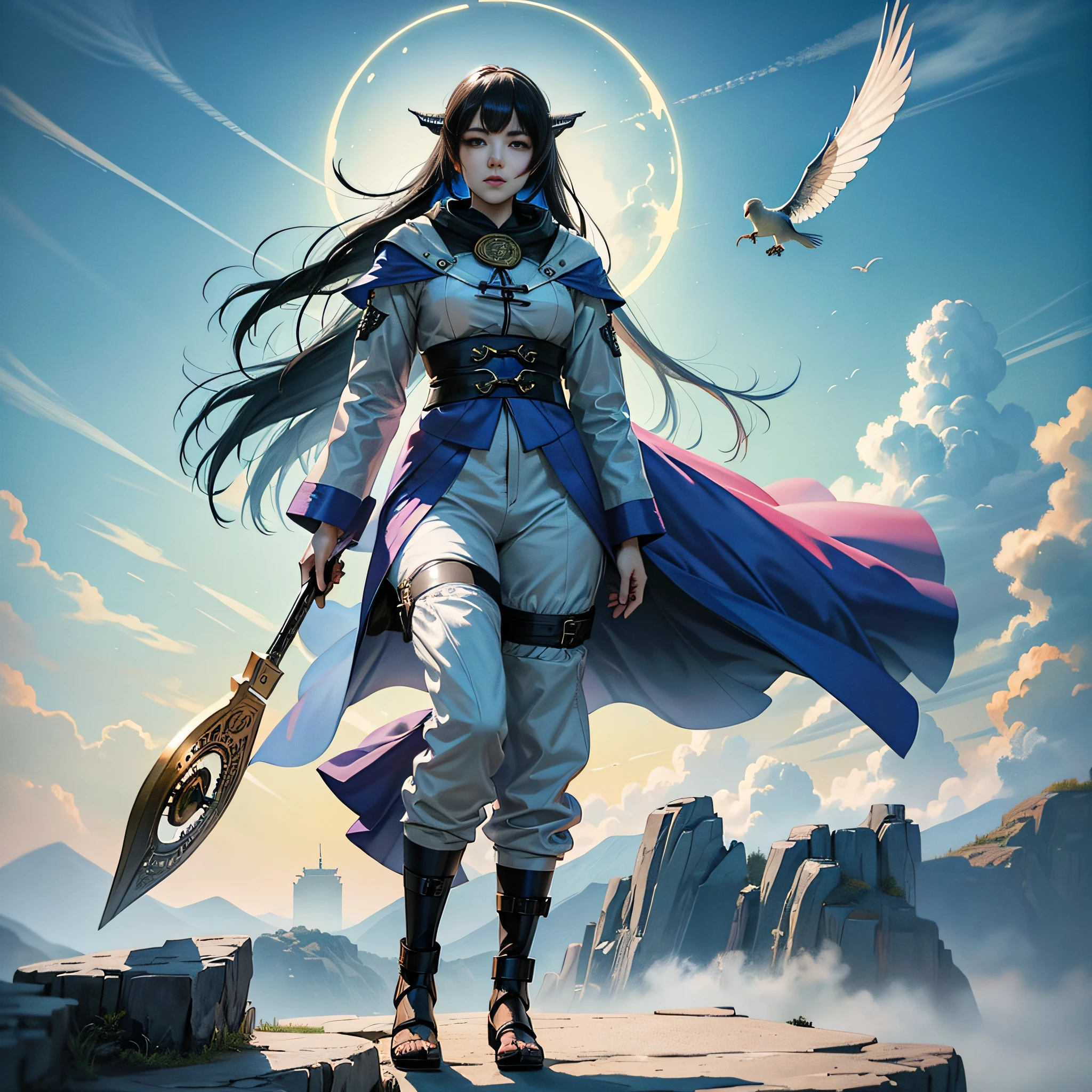 Chinese mythology, a wolf with colorful wings, colorful clouds
Negative prompt: circle, mountain, easynegative
Steps: 30, Size: 768x768, Seed: 169007305, Version: v1.5.1, Sampler: DPM++ SDE Karras, CFG scale: 5, Model hash: bad6f46c39, Hires steps: 8, "easynegative: c74b4e810b03", Hires upscale: 2, Hires upscaler: SwinIR_4x, Denoising strength: 0.4
