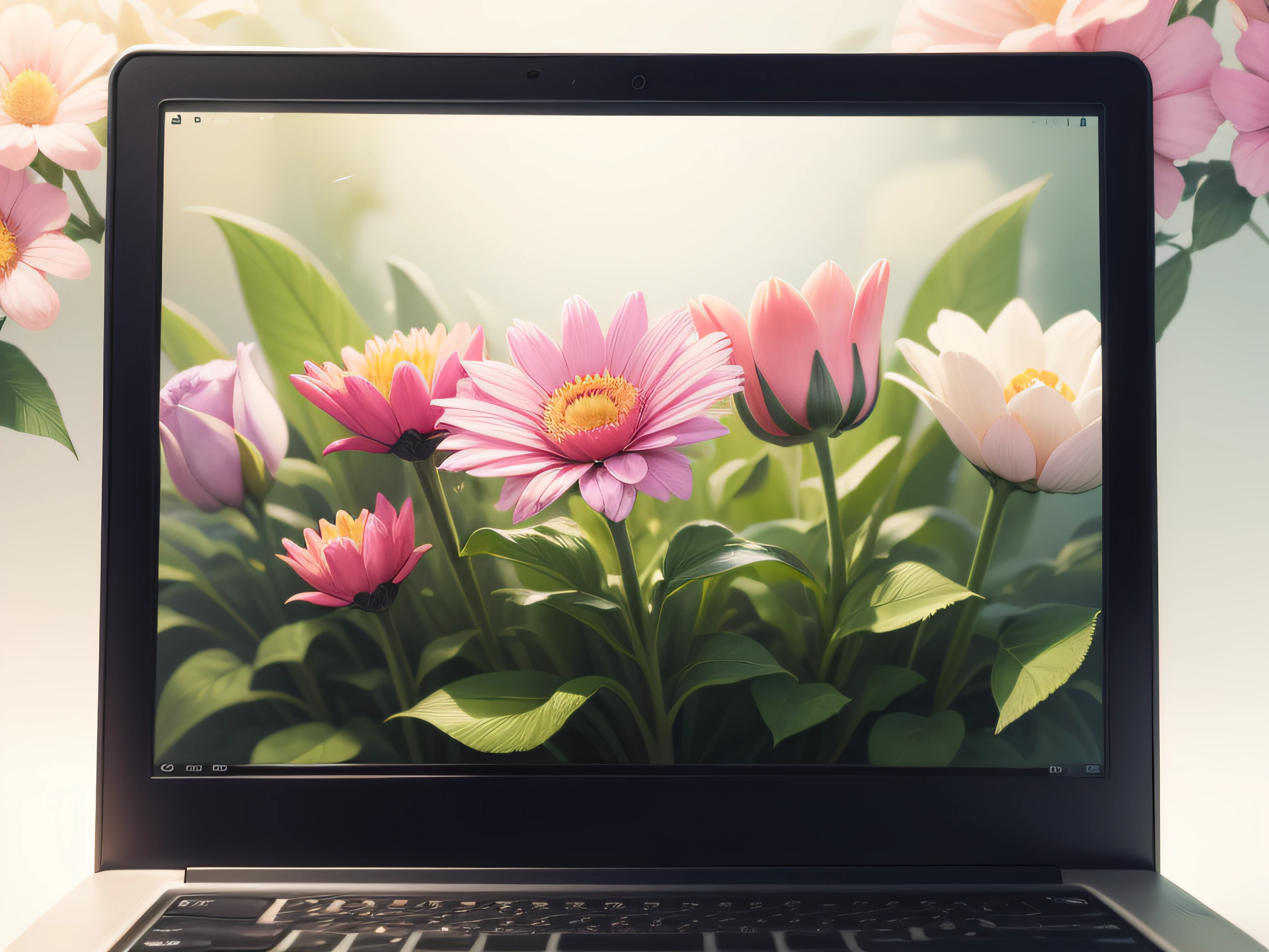 Flowers that fill the screen Background only high-level image quality