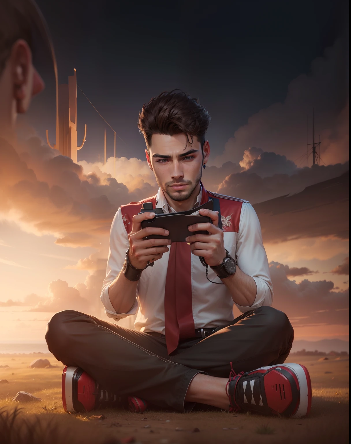 Handsome boy, realistic face, 8k, ulta realistic