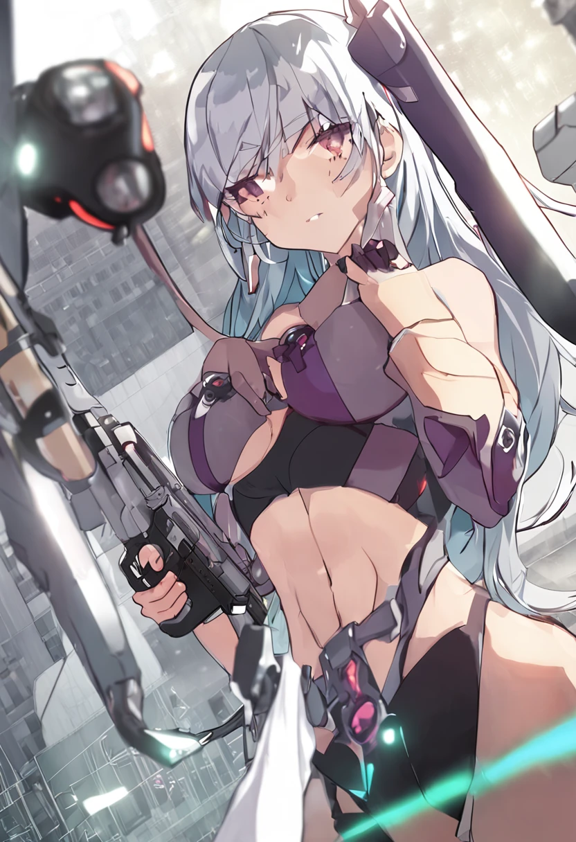 best quality, detailed, masterpiece, 1boy, penis, pov tits fuck, penis in breasts ejaculation, cum, cum on face, facial, 1girl, best quality, highres, kei, 1girl, blue eyes, long hair, bangs, grey hair, black hairband, hair ornament, hair between eyes, bikini, clothed titfuck, medium breasts, grass, on back, sunny, blush, exhausted, afterglow, pov,