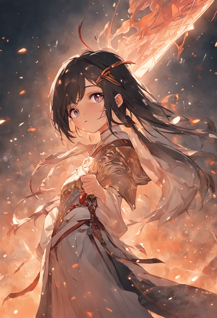 (tmasterpiece,High Picture Quality,Beautiful face,Oriental women,Eastern warriors,gallant woman,swordsmen,a matural female,Refined eye and facial details,Stand tall,Fairy-like appearance,Beautiful embryos,Light gauze like white,Cloth boots and over-the-knee stockings display,Hanfu,ancient wind,Light smoke and mist surrounds,Long black hair,Stunning beauty,Tallbody,Rich scene details,action,Wide buttock,Thick thighs)