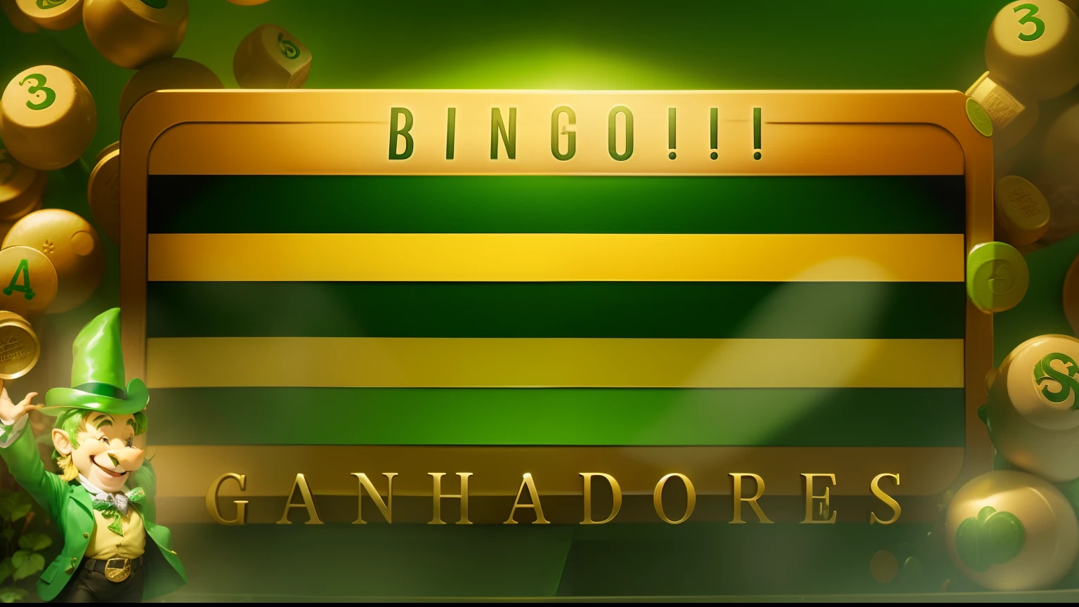 a happy leprechaum duend money tree lucky leprechaum casino money  
Draw