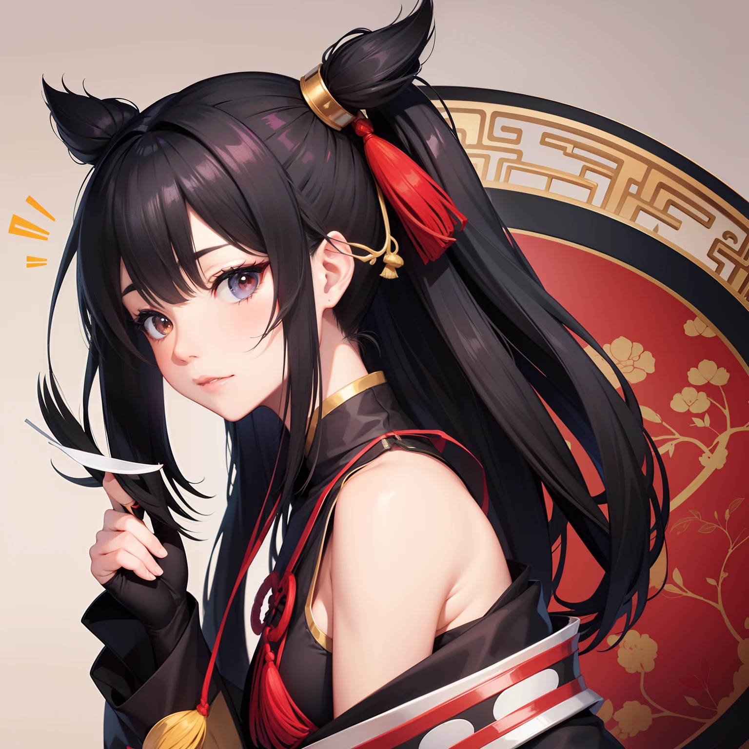 Half Chinese and half Japan